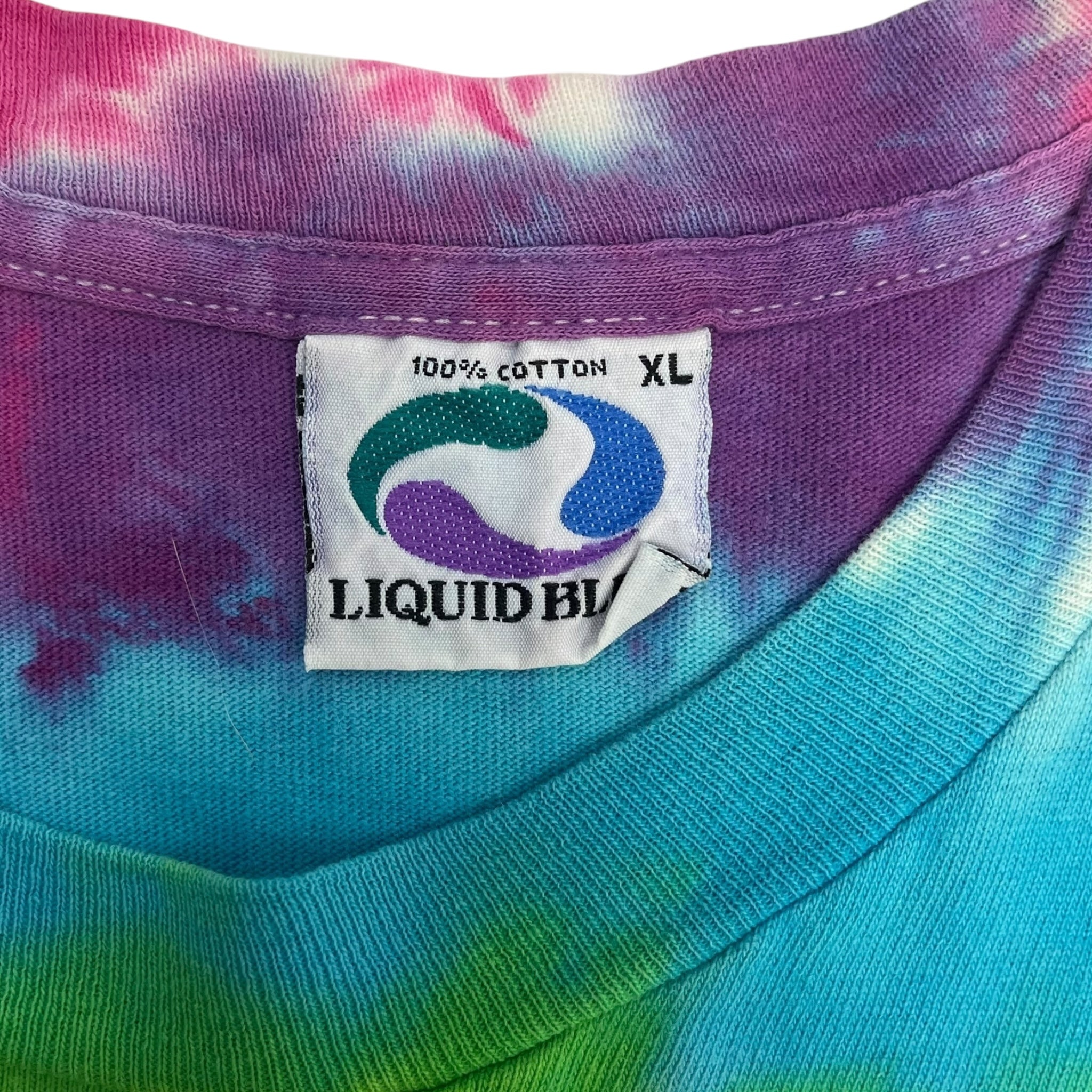 1994 The Rolling Stones Psychedelic Tie Dye T-Shirt