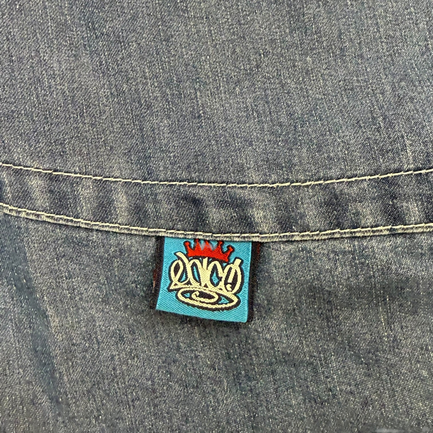 Vintage Y2K JNCO Jeans Kangaroo Wide Legs Pants Dark Wash