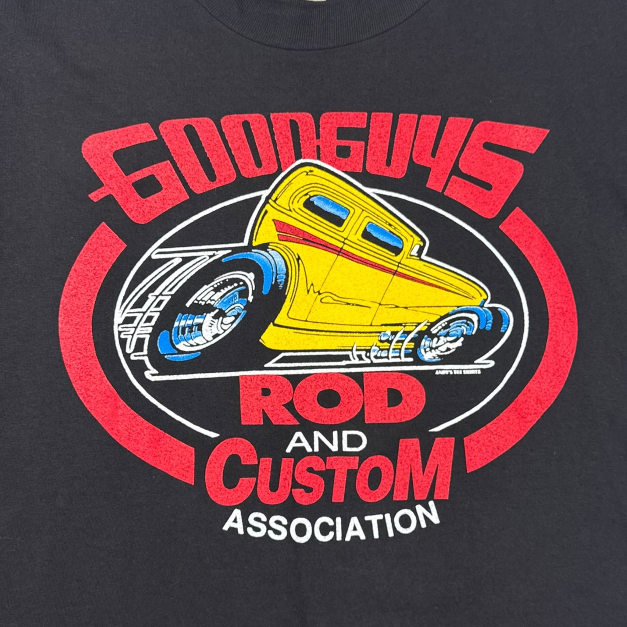 Vintage Good Guys "Rod & Custom" Car T-Shirt