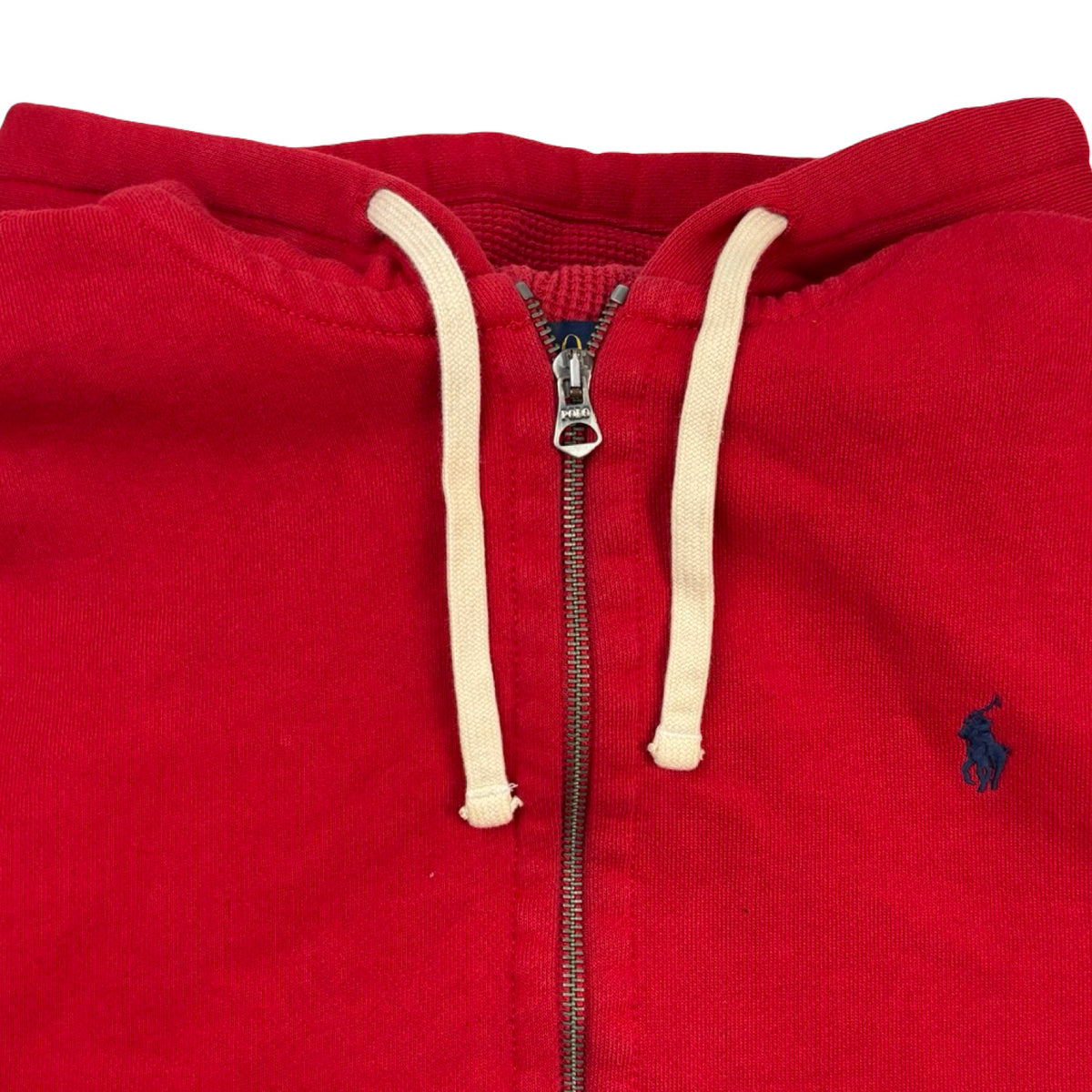 Vintage Polo Ralph Lauren Full Zip Hoodie Red