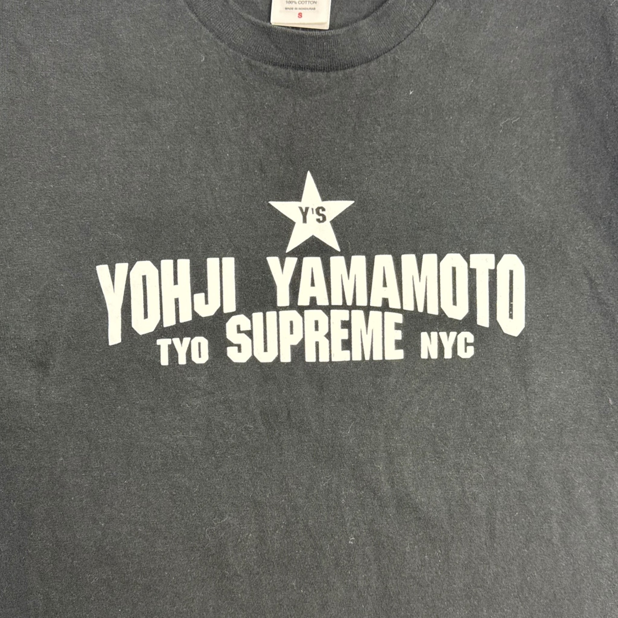 Supreme x Yohji Yamamoto T-Shirt Black