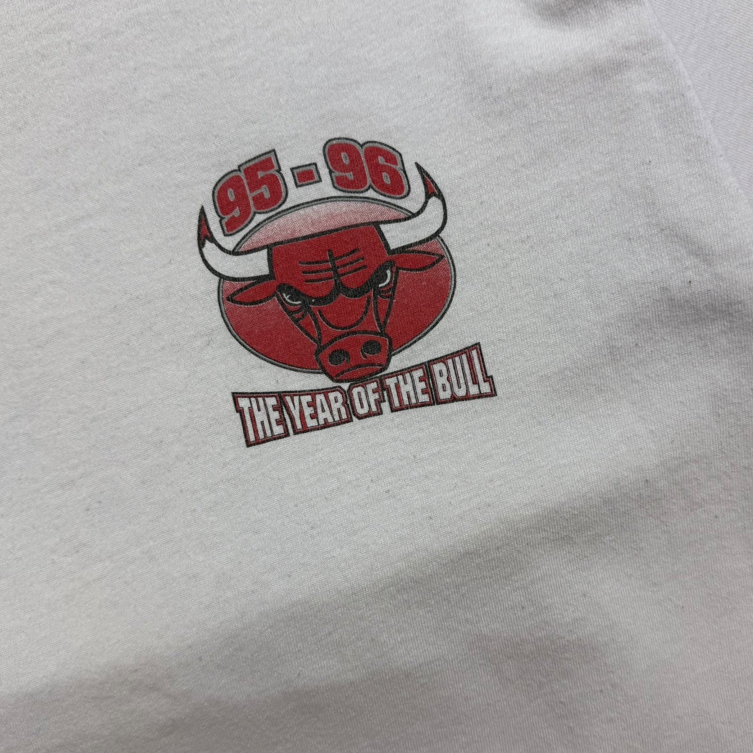 1996 Starter Chicago Bulls ‘Dream Season’ Tee White