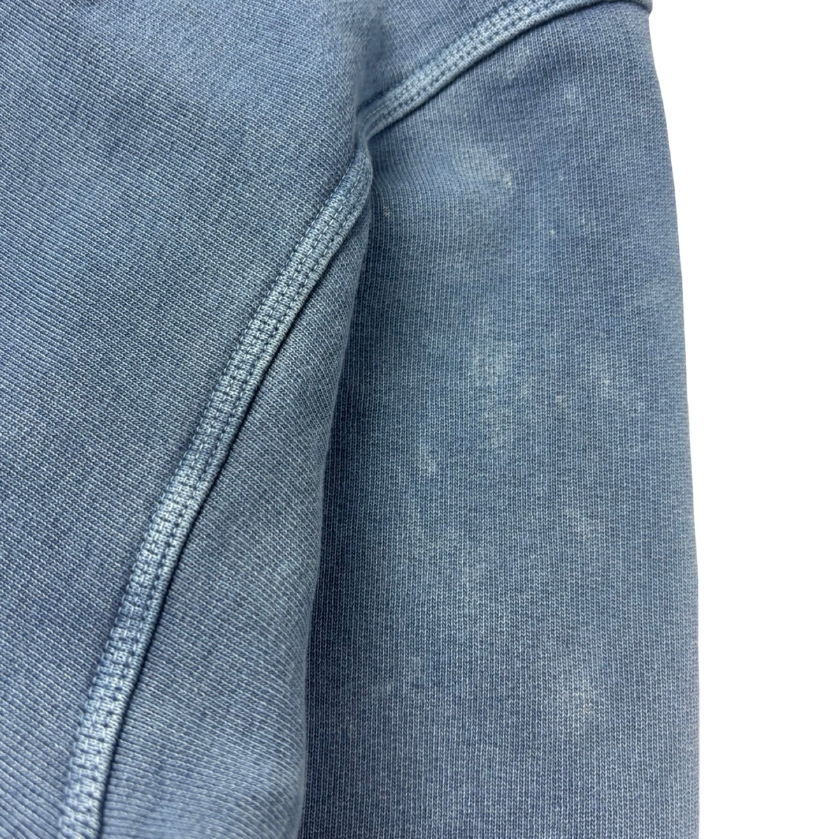 Stussy Pigment Dyed Pullover Hoodie Faded Blue