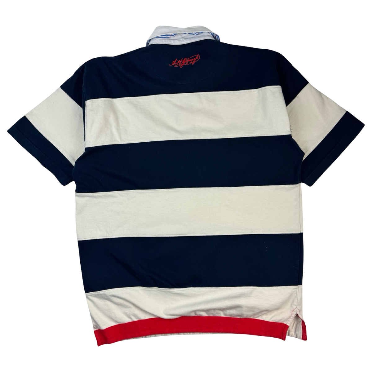 Vintage Guinness Striped Polo Shirt