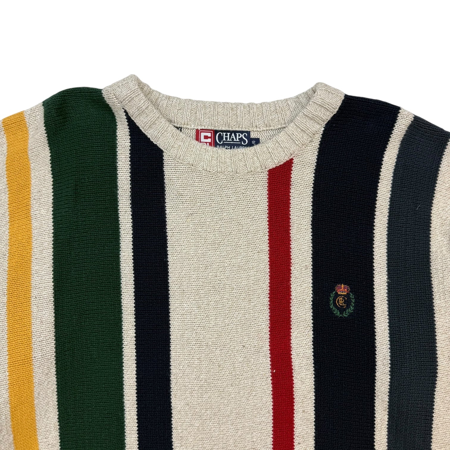 Vintages Chaps By Ralph Lauren Knit Sweater Multicolour