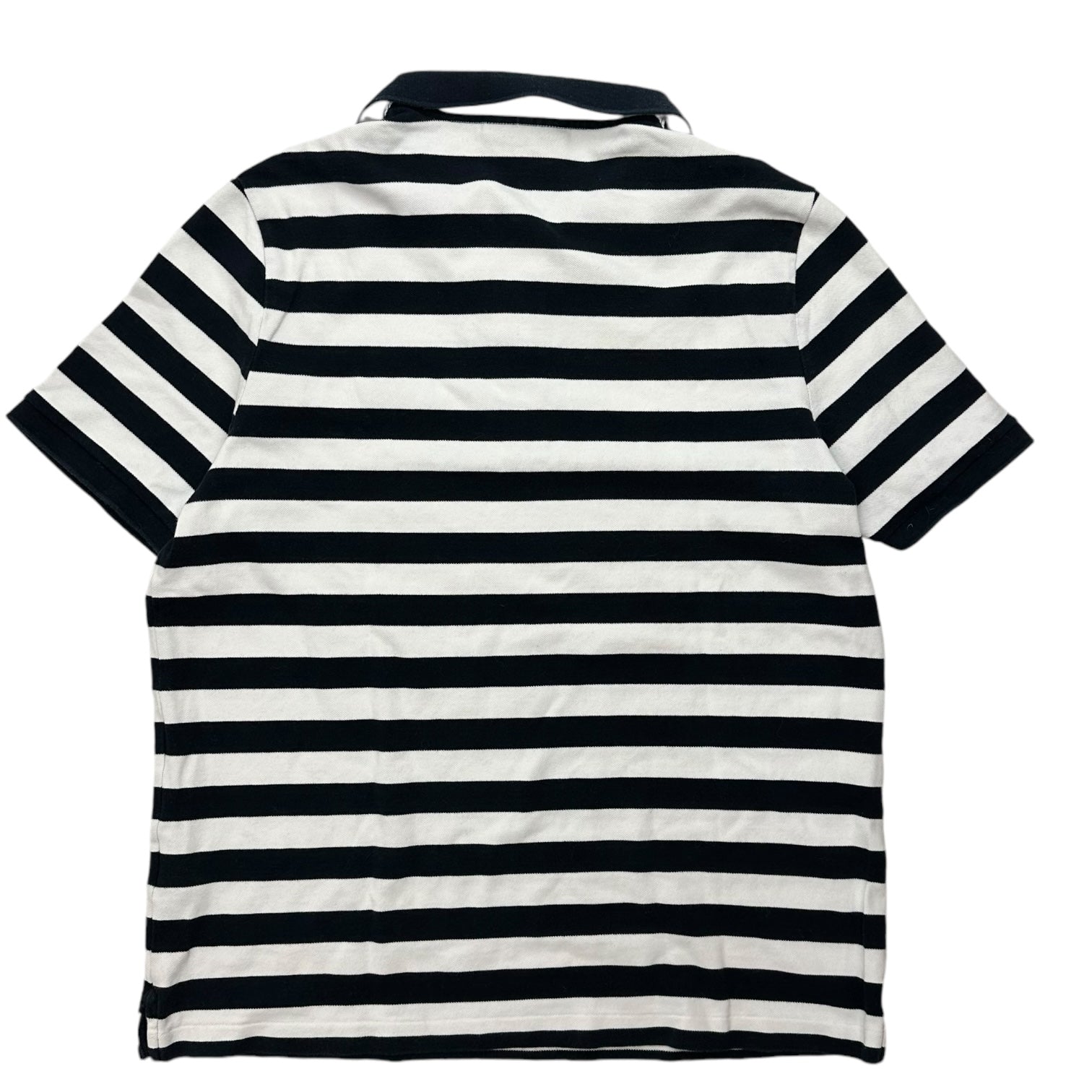 Burberry Stripe Polo Black/White