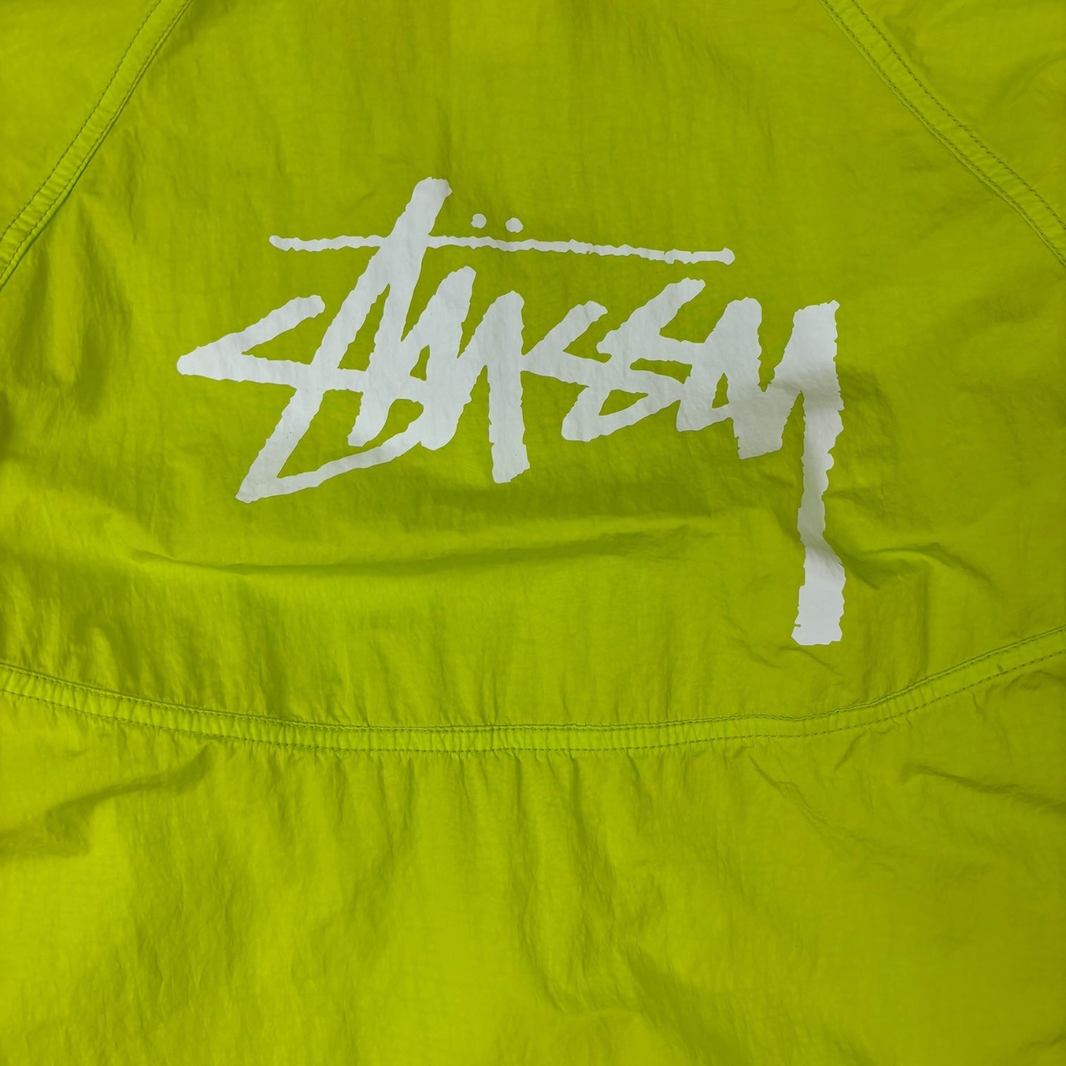 Nike x Stussy Windrunner Jacket Bright Cactus Green