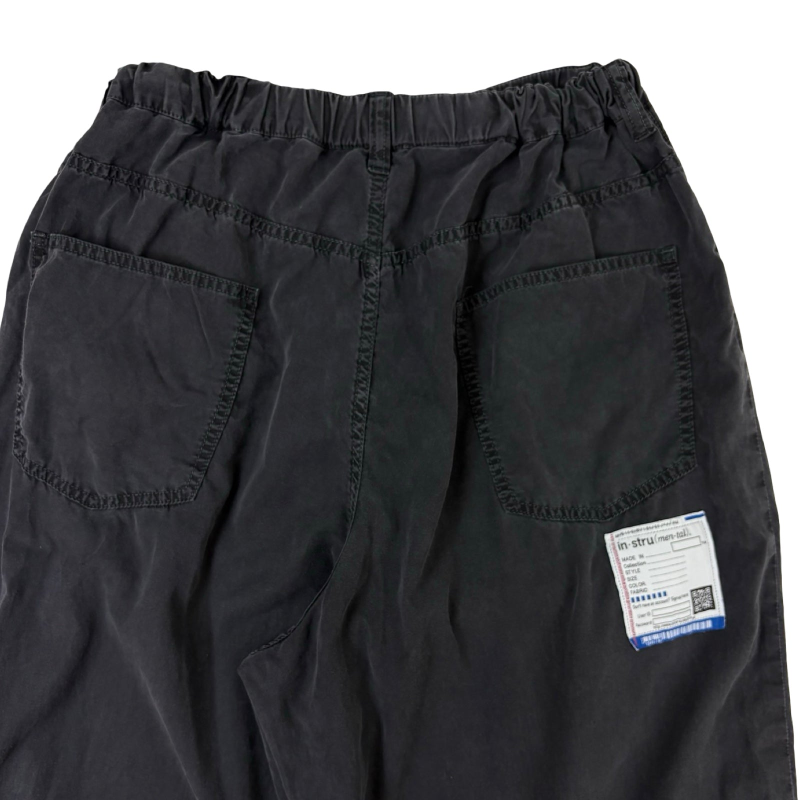 (W) Maison Mihara Yasuhiro Easy Wide Leg Pants Black