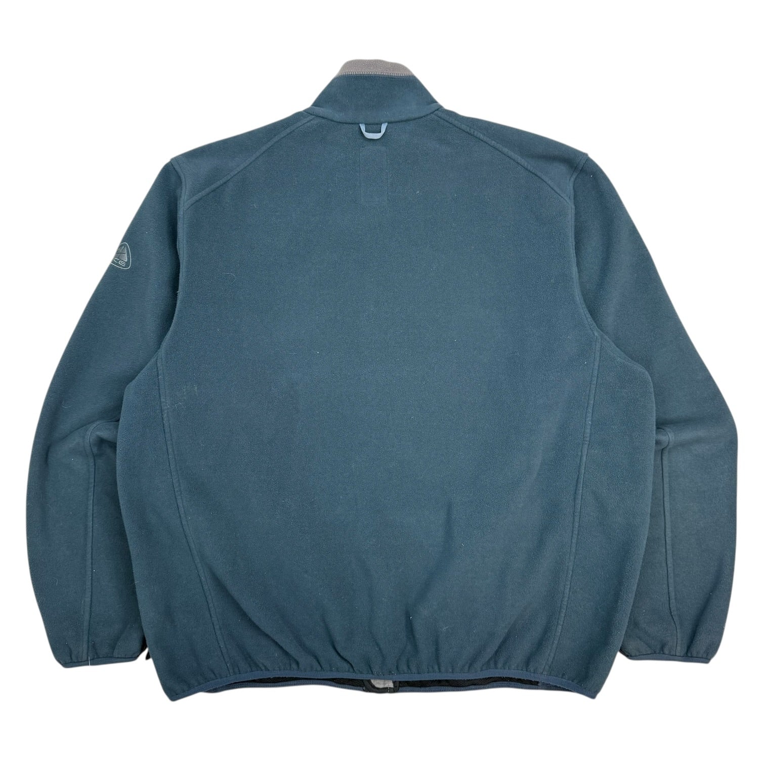 Vintage Nike ACG Therma Fit Fleece Zip Up Jacket Blue