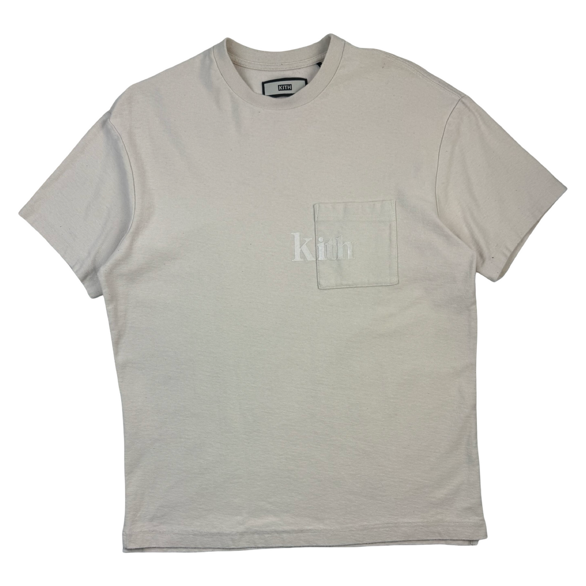Kith Pocket T-Shirt Pale Beige