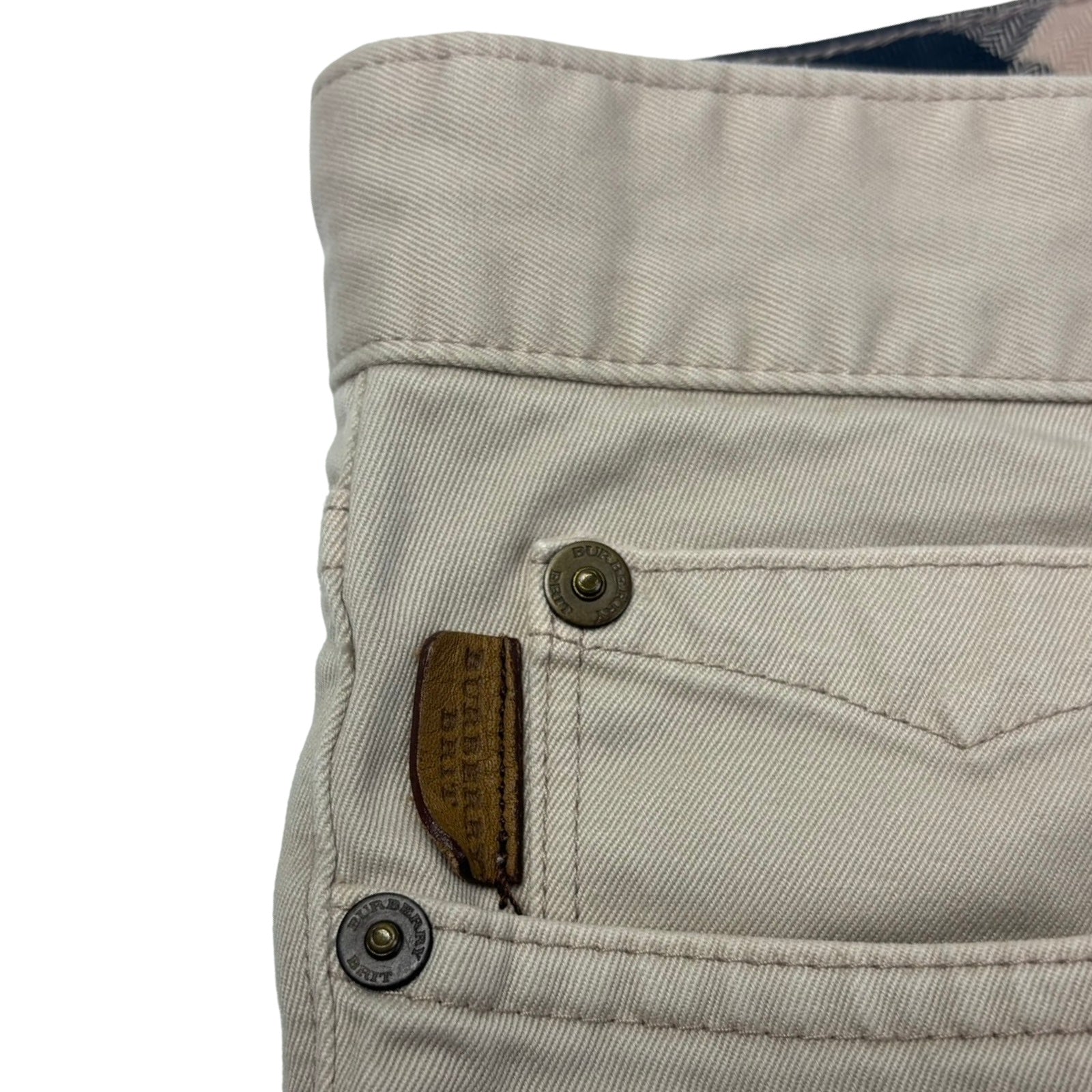 Burberry Brit Chino Pant Bottoms Beige