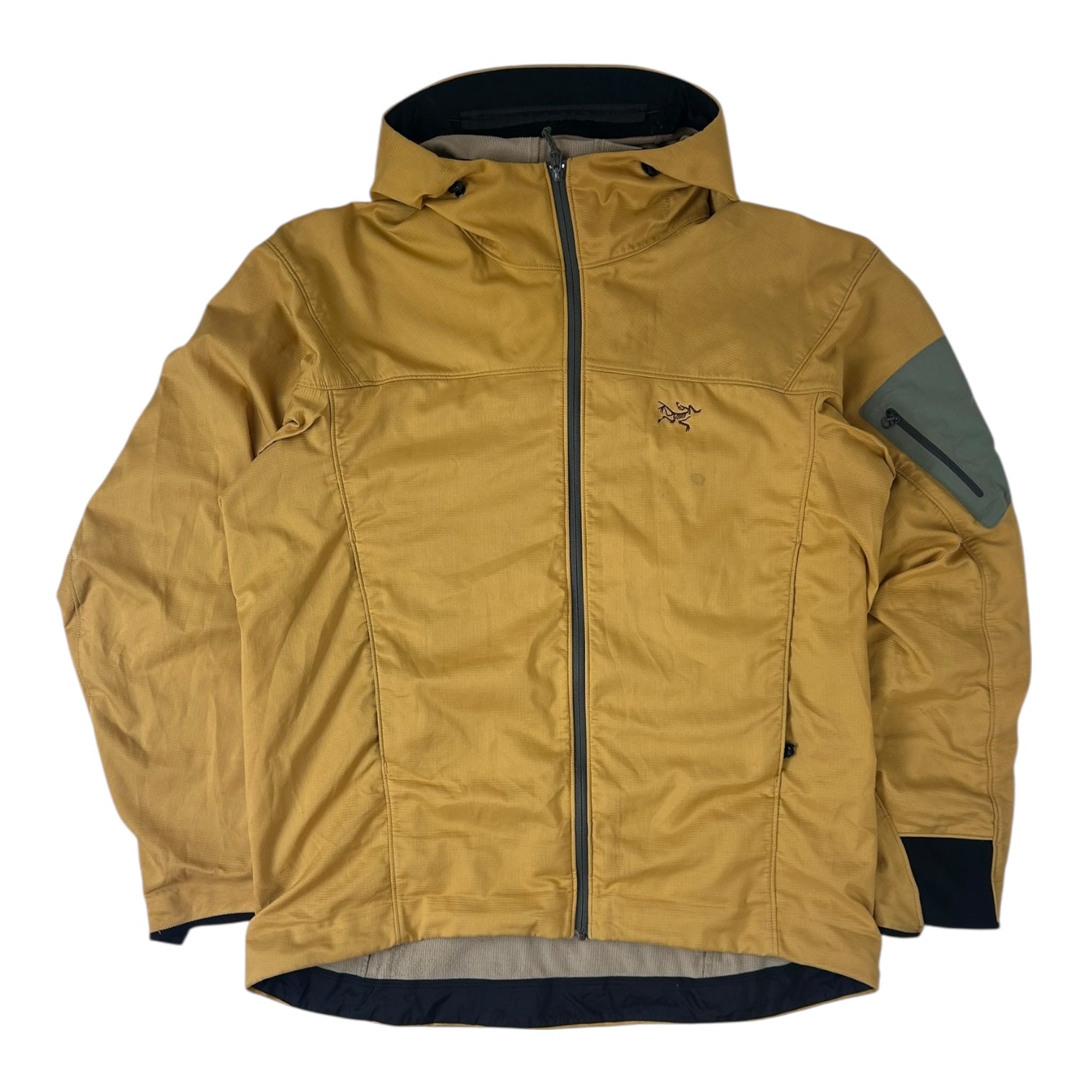 Vintage Arc'teryx Epsilon Hoody Jacket Mustard