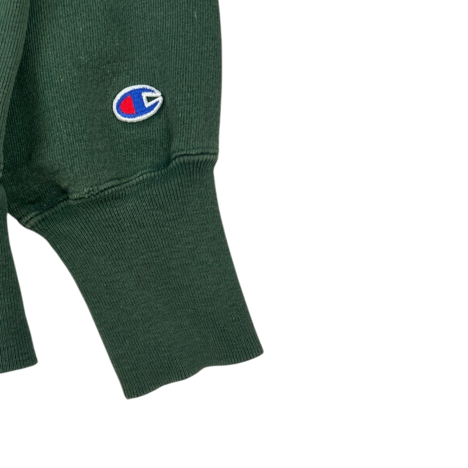 Vintage Champion University of North Dakota Reverse Weave Crewneck Green