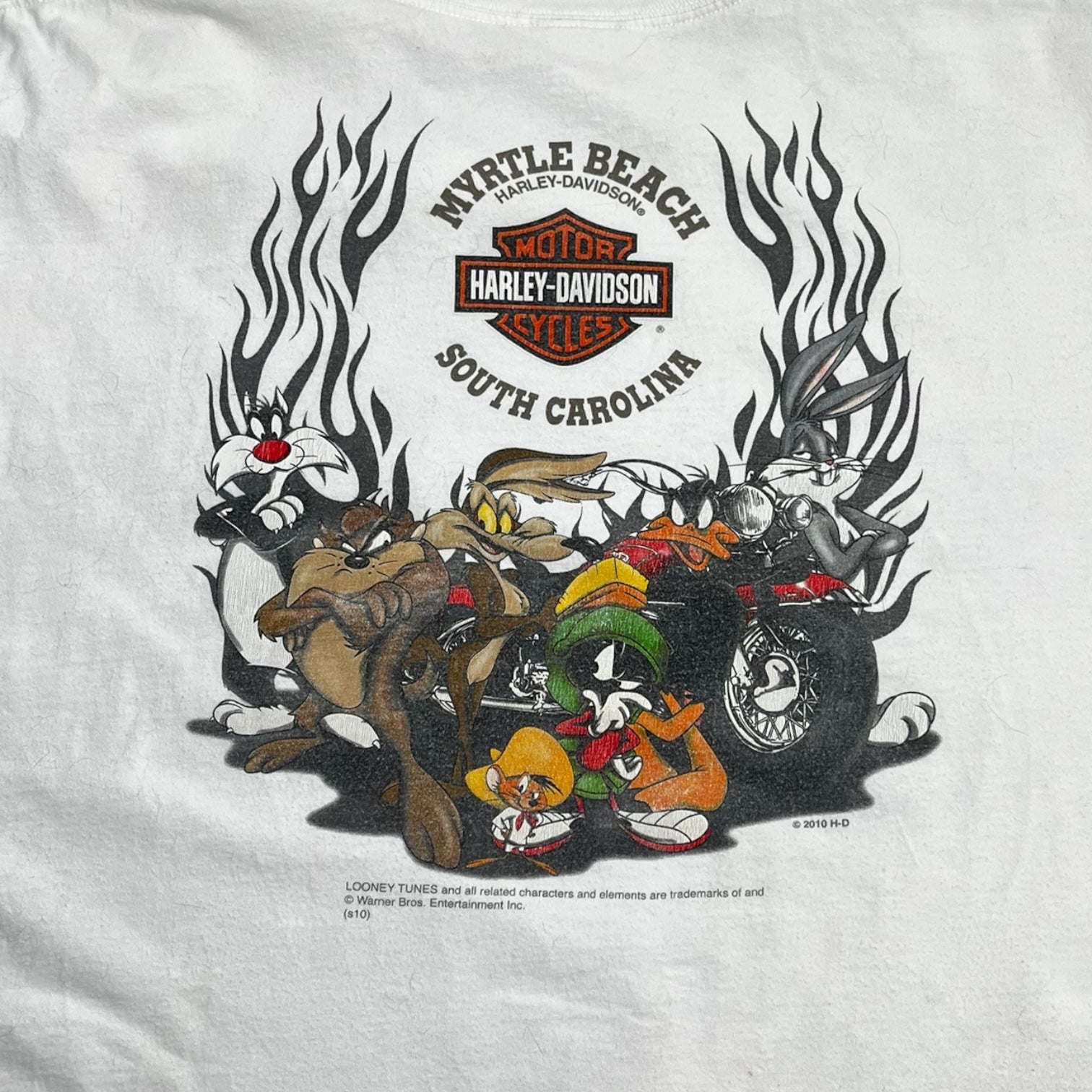 Vintage Harley Davidson Looney Tunes T-Shirt