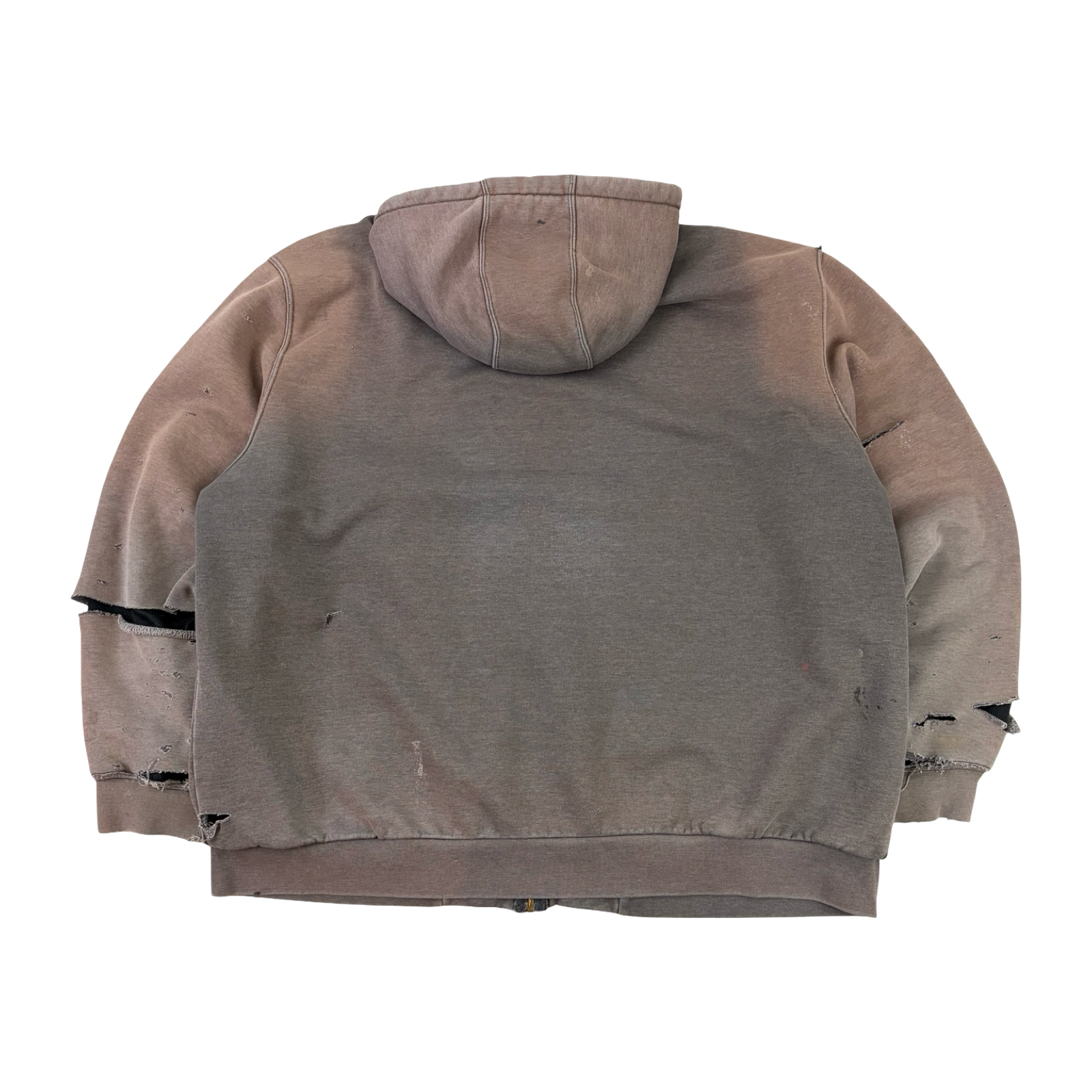 Carhartt Full Zip Thermal Lined Hoodie Grey