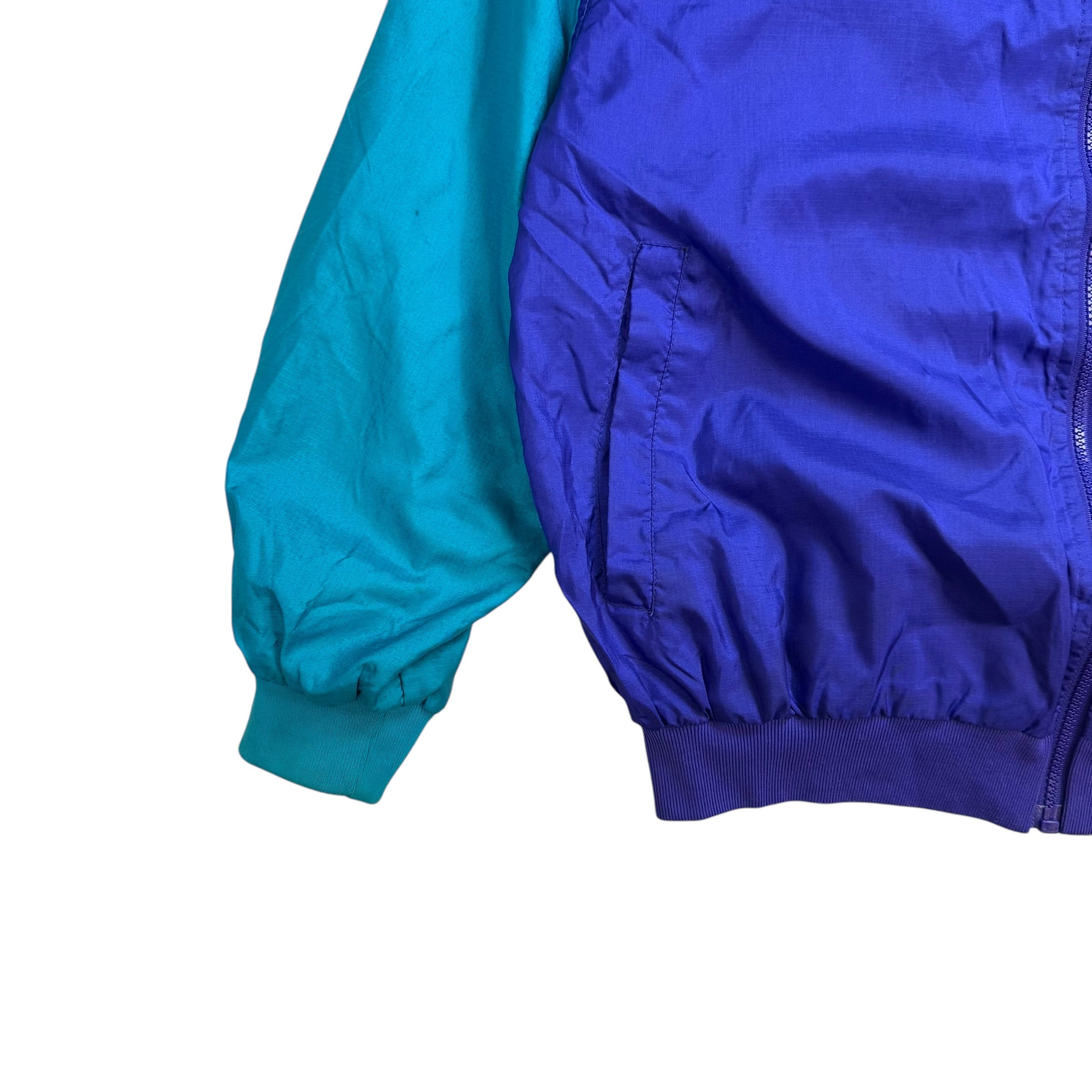 Vintage Nike Windbreaker Aqua Blue/ Green