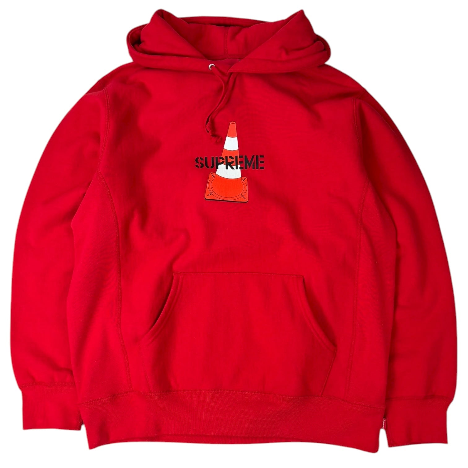 Supreme Cone Hoodie Red