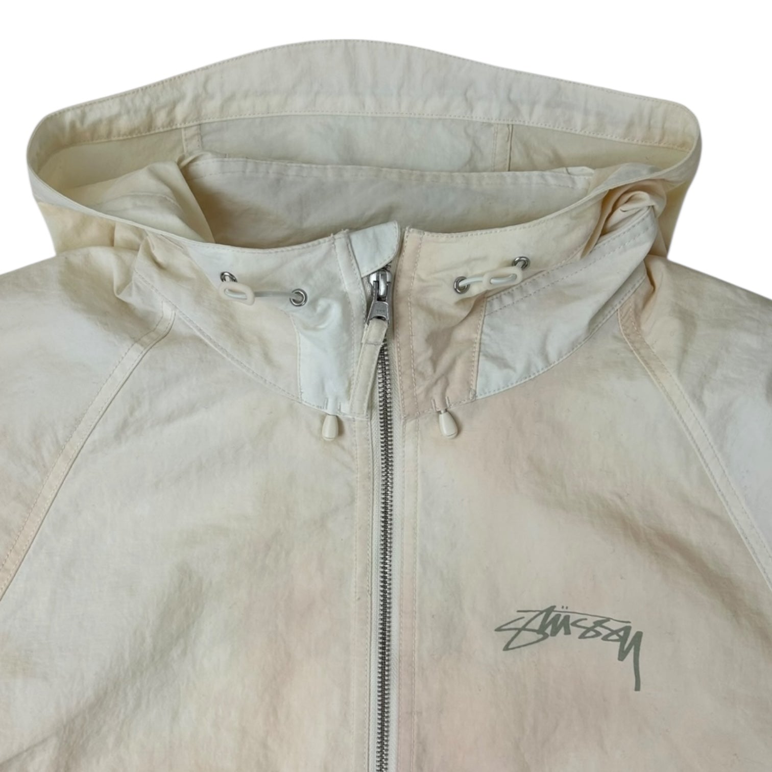 Stussy Beach Shell Wave Dye Jacket Bone
