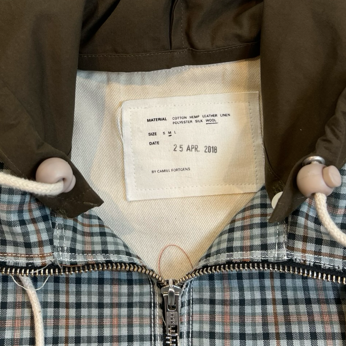 Camiel Fortgens Hooded Simple Jacket