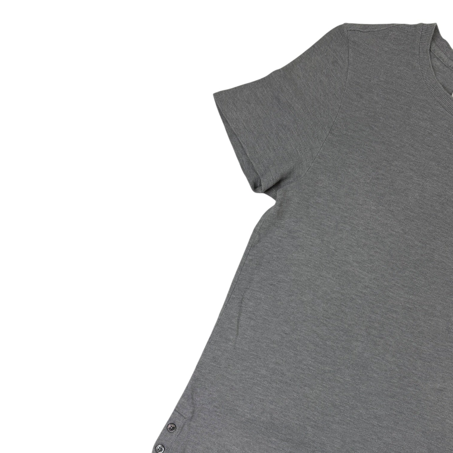 Thom Browne Side Slits Relaxed T-Shirt Grey