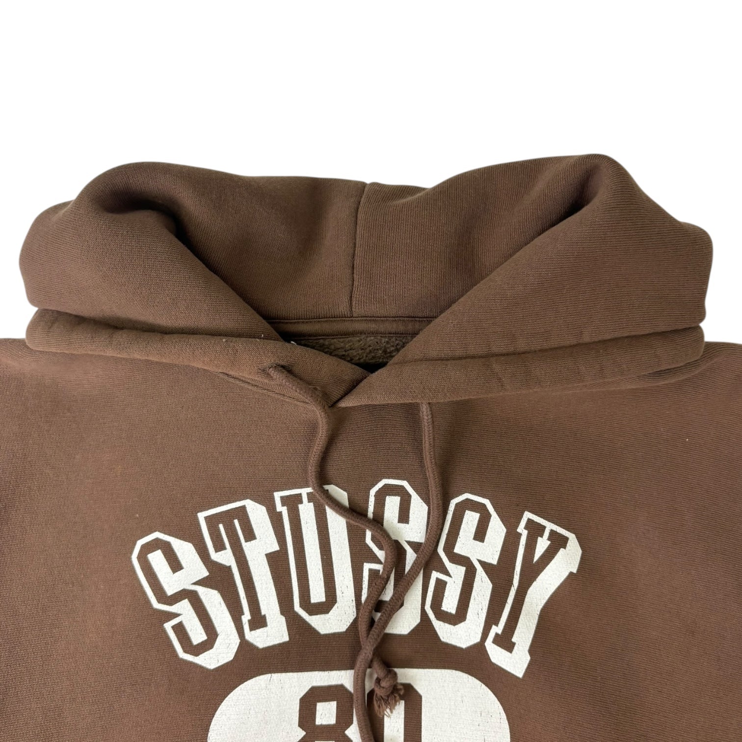 Stussy 80 Relaxed Hoodie Brown