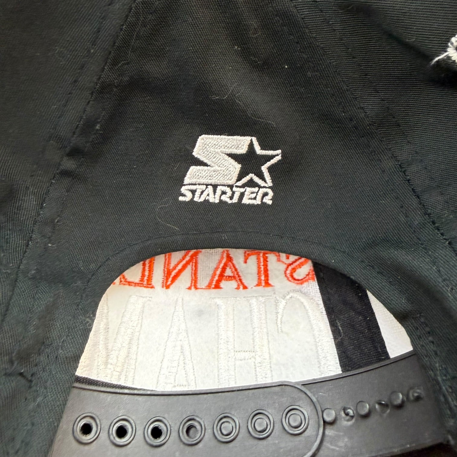 1994 New York Rangers Stanley Cup Champions SnapBack Hat Black/White