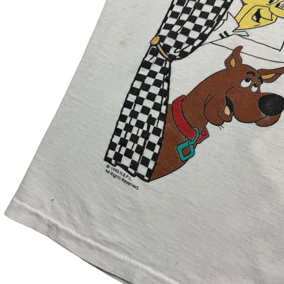 1993 Cartoon Network Characters Behind The Curtain TV Promo T-Shirt