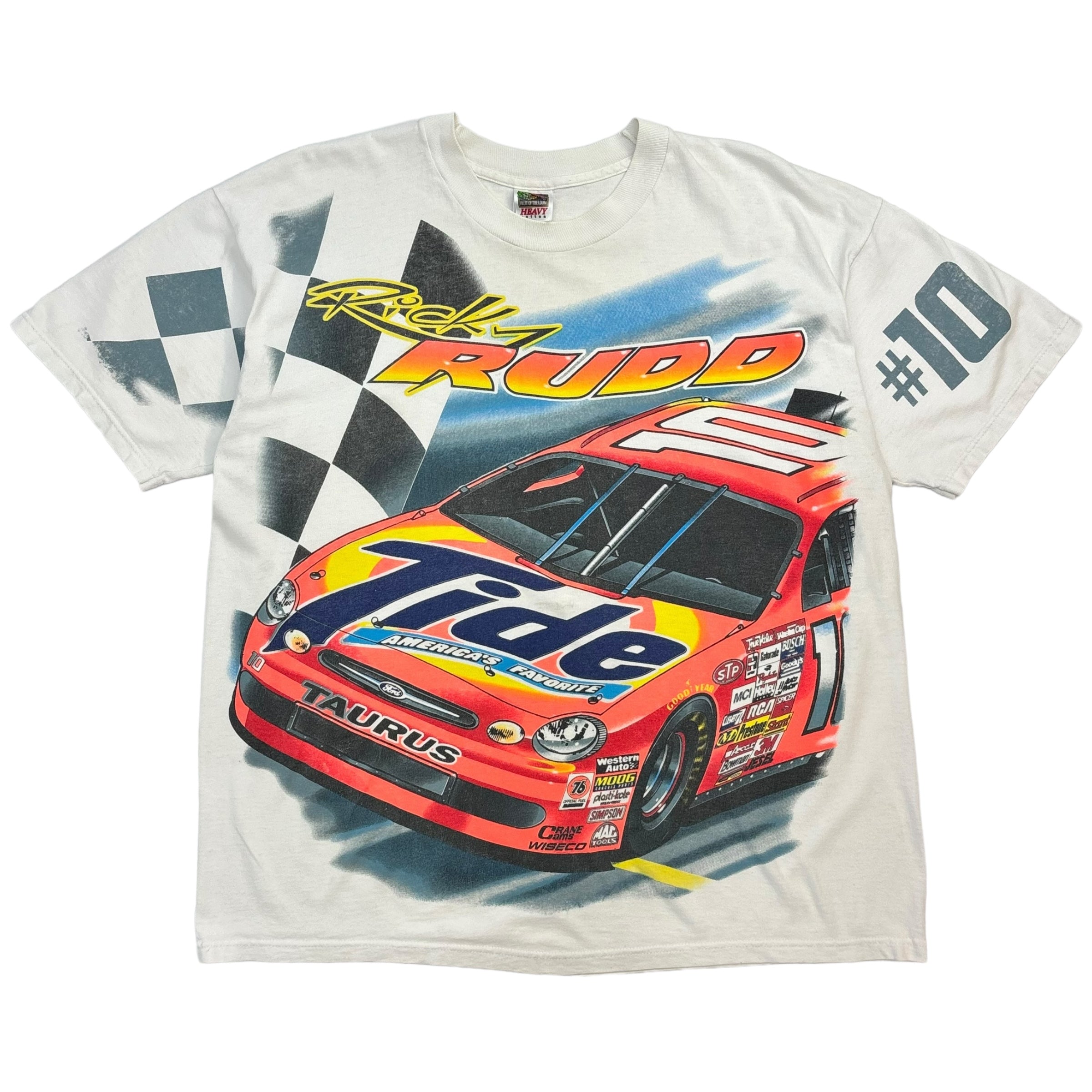 Vintage Ricky Rudd Tide AOP NASCAR Tee