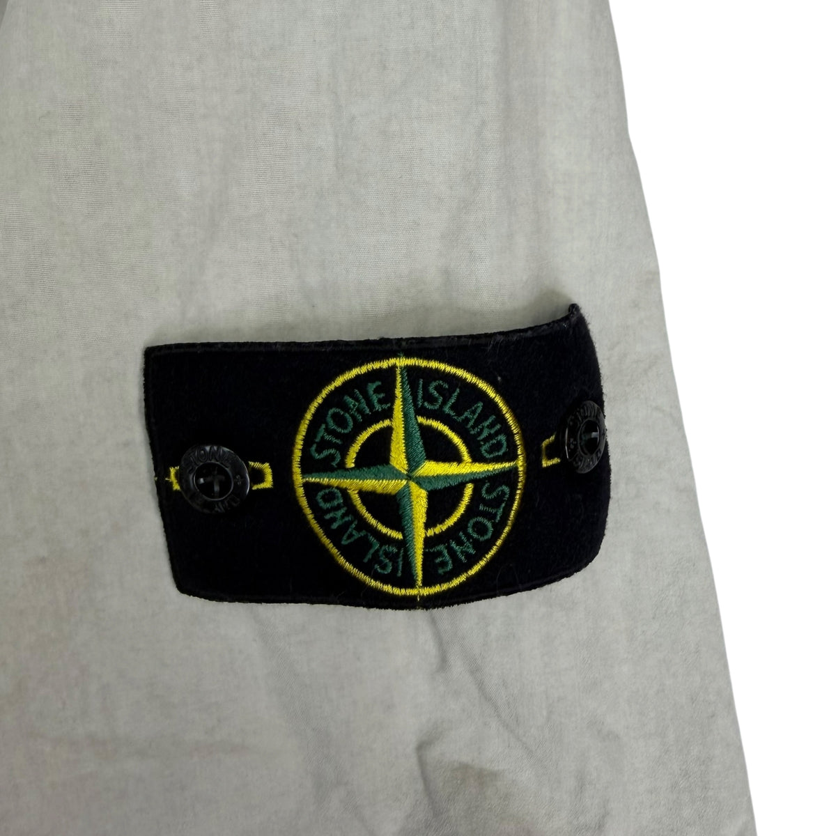 Stone Island Short Sleeve Over Shirt Beige