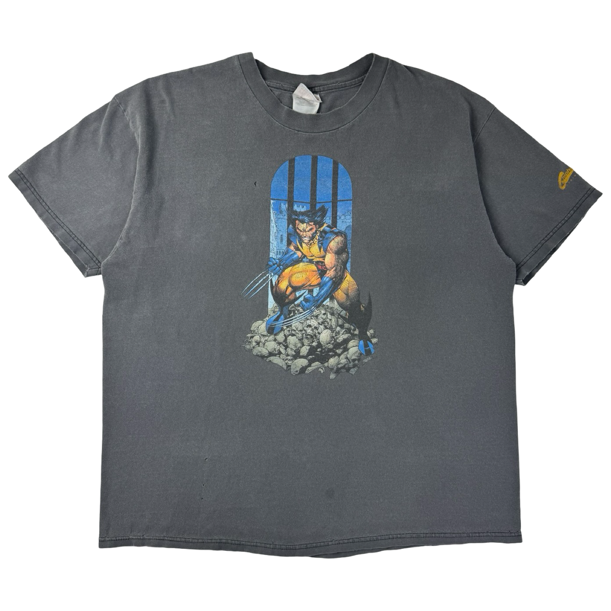 1999 Wolverine Skull Pile Graffiti T-Shirt