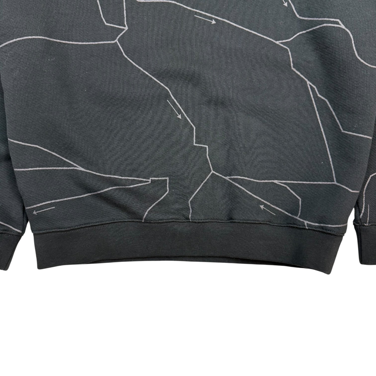Off-White Lunar Delivery Crewneck Sweater Black