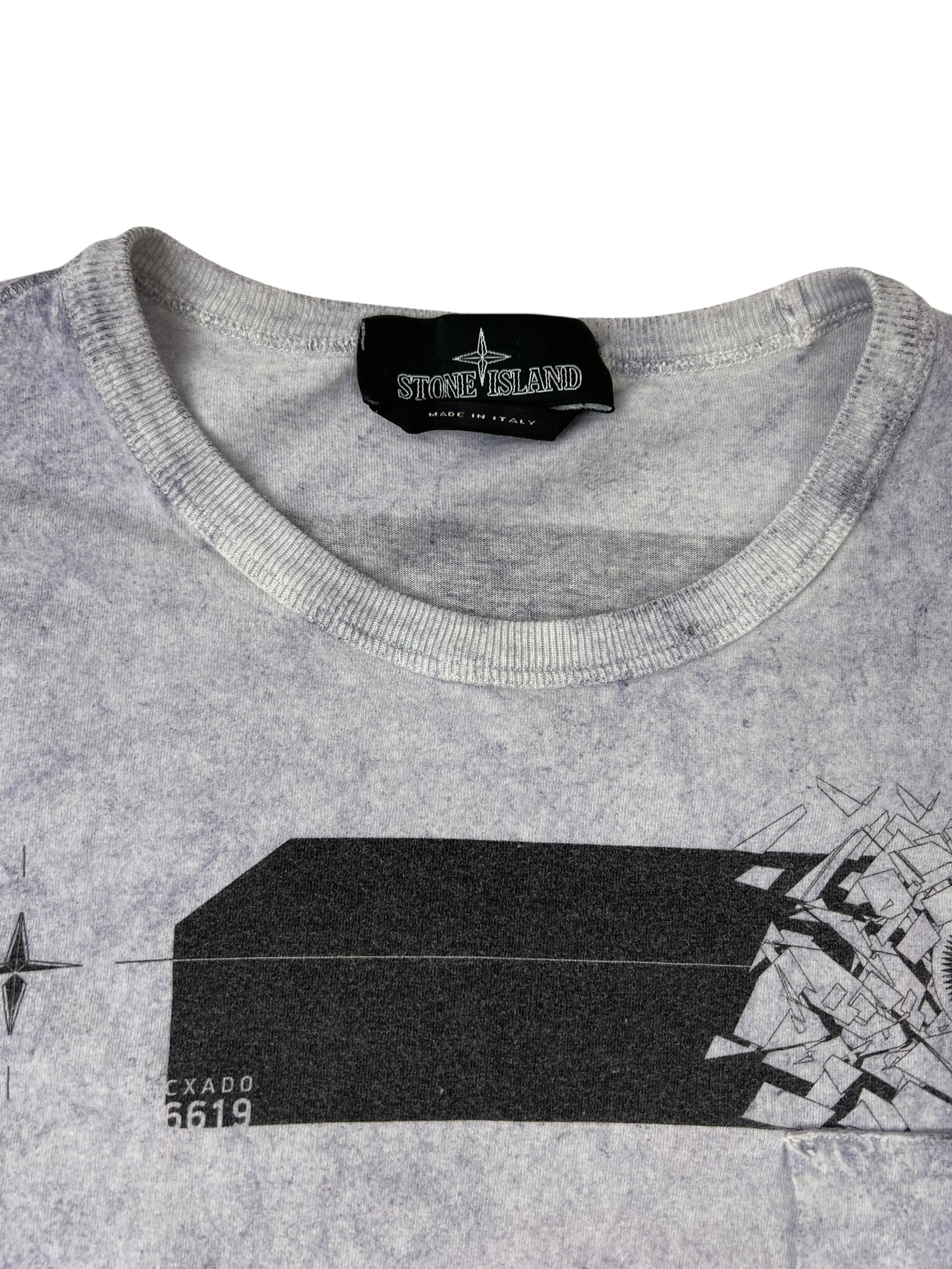 Stone Island Shadow Project Pocket T-Shirt Grey