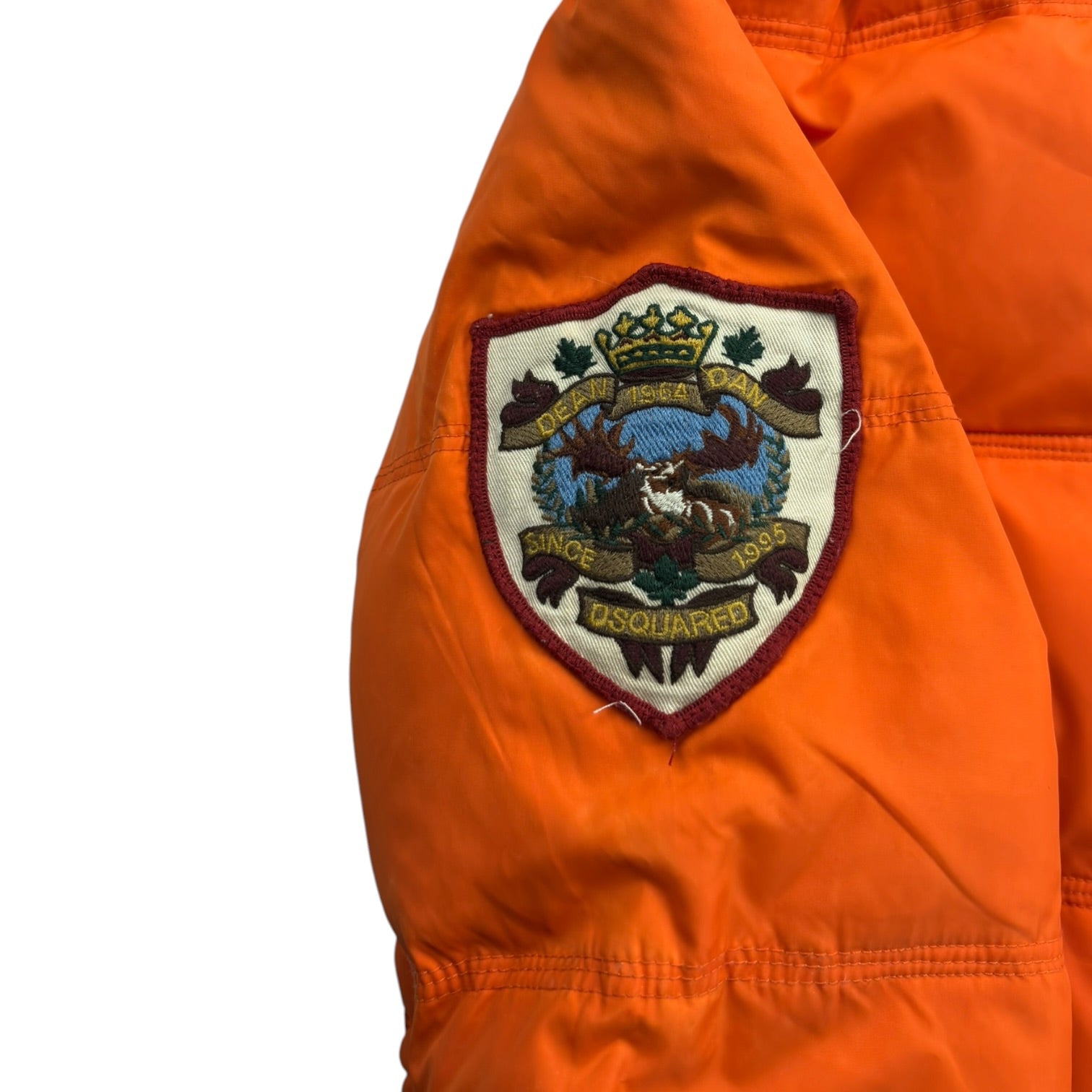 (W) Dsquared2 Puffer Jacket Orange