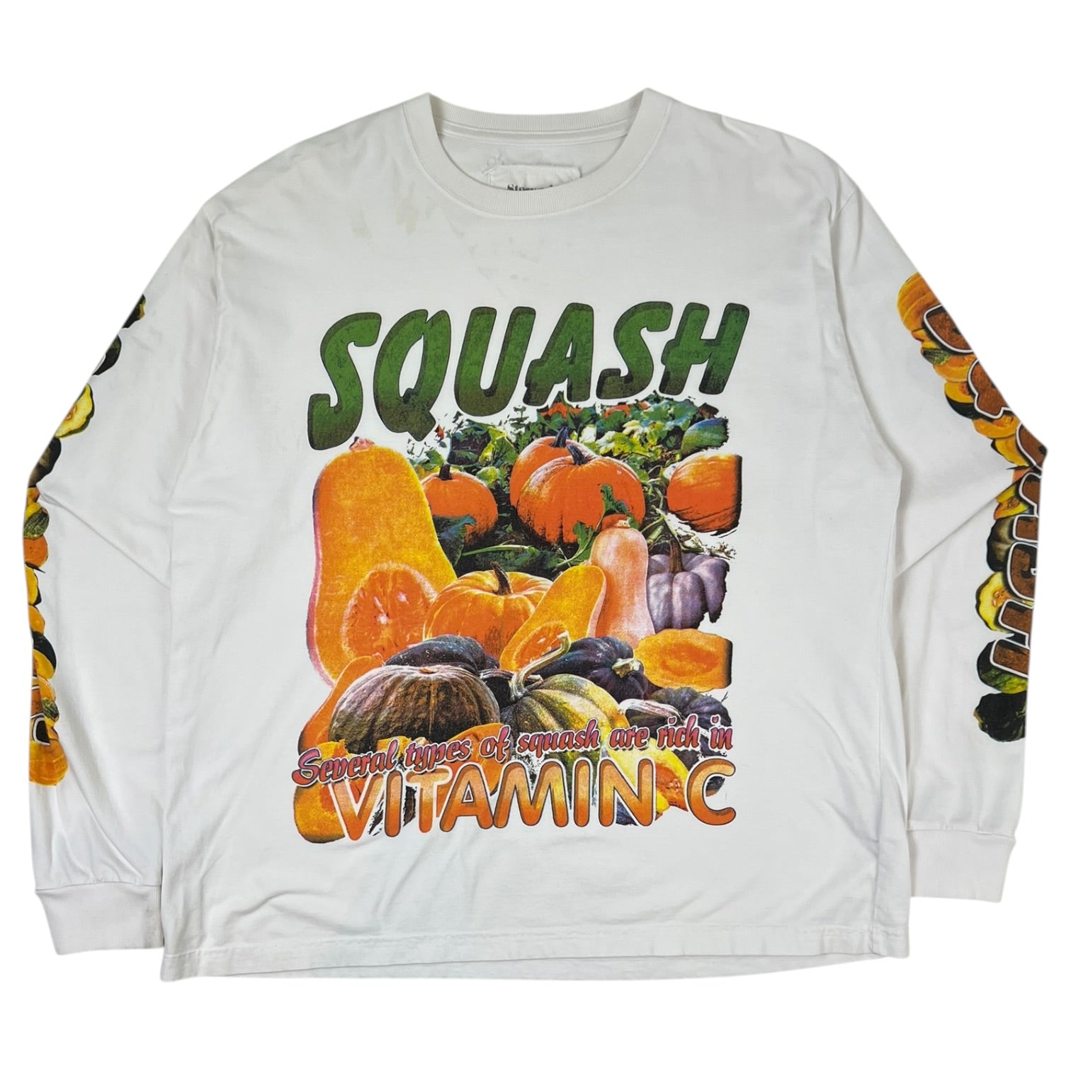 Story Mfg “Grateful” Long Sleeve T-Shirt White