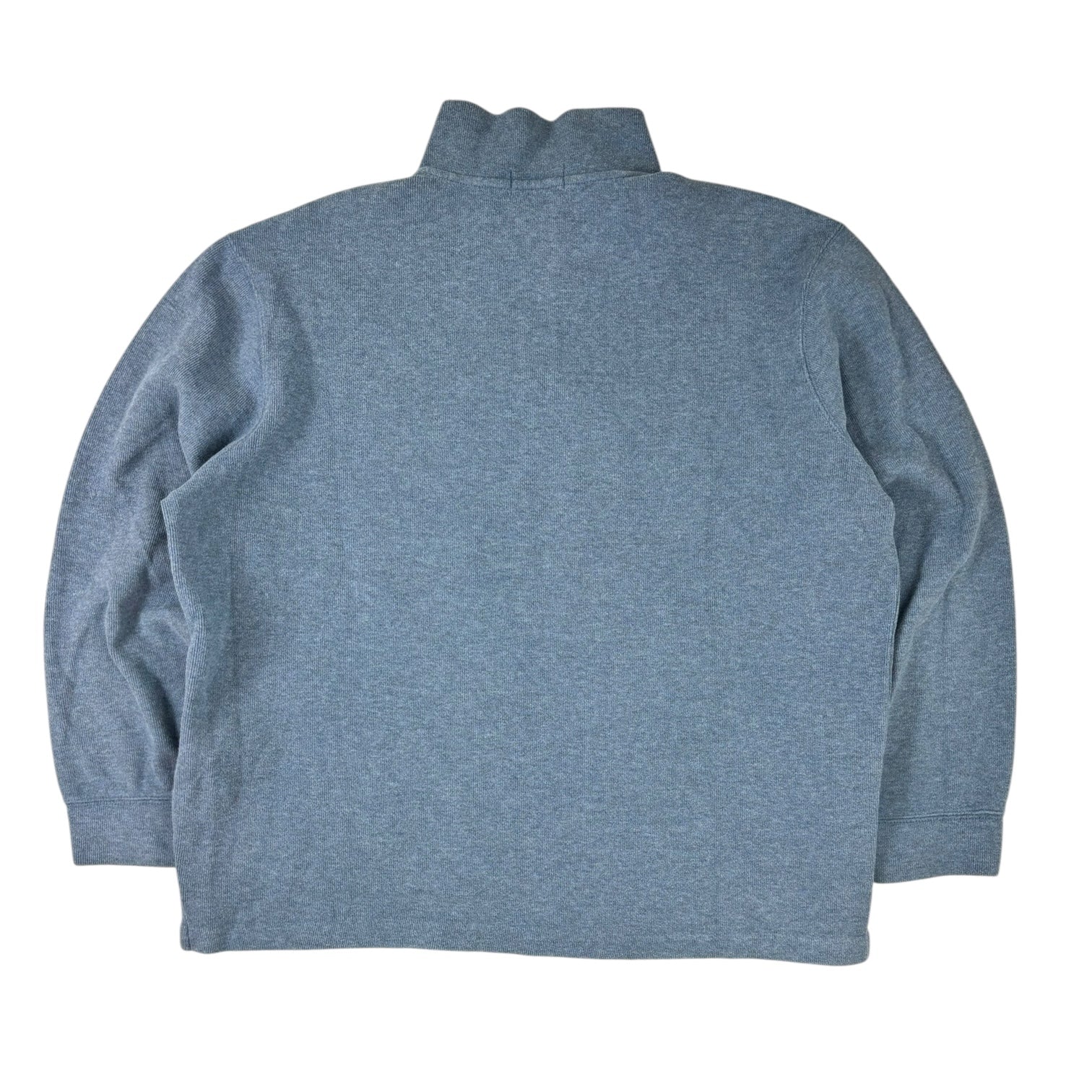 Polo Ralph Lauren Quarter-Zip Knit Sweater Blue