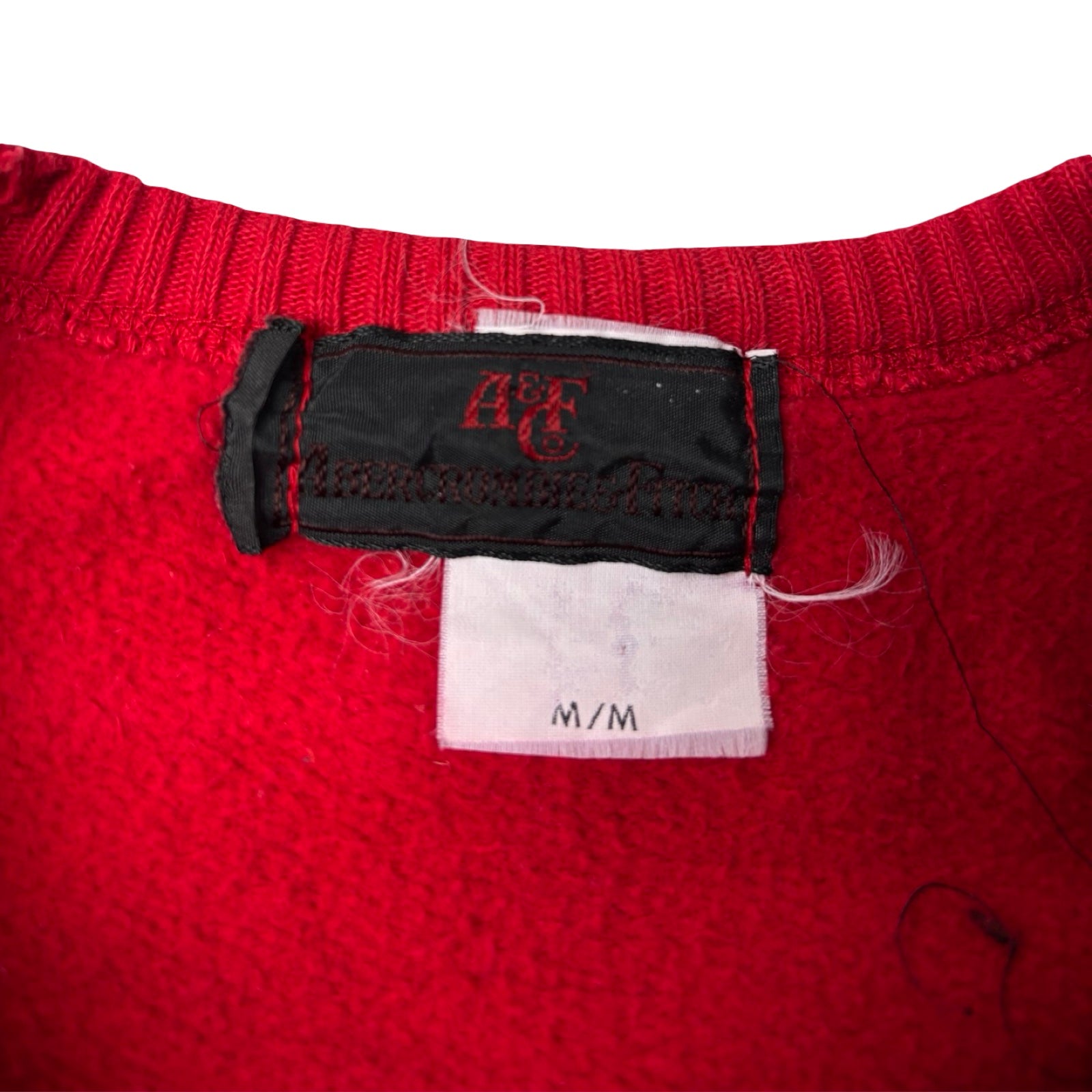 Vintage Abecrombie & Fitch Ski Canada Crewneck Red