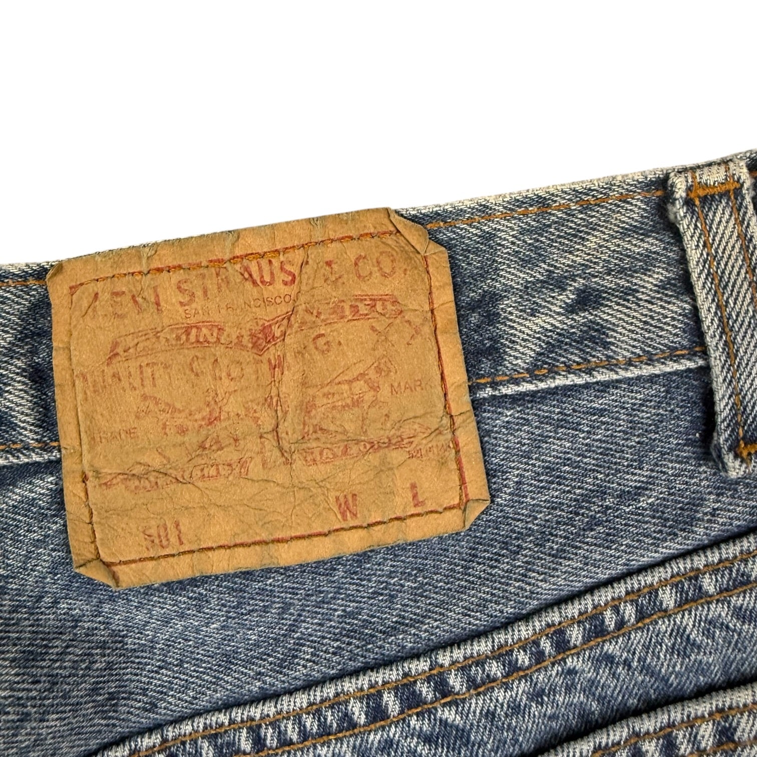 Vintage Levi’s 501 Denim Pants Medium Wash