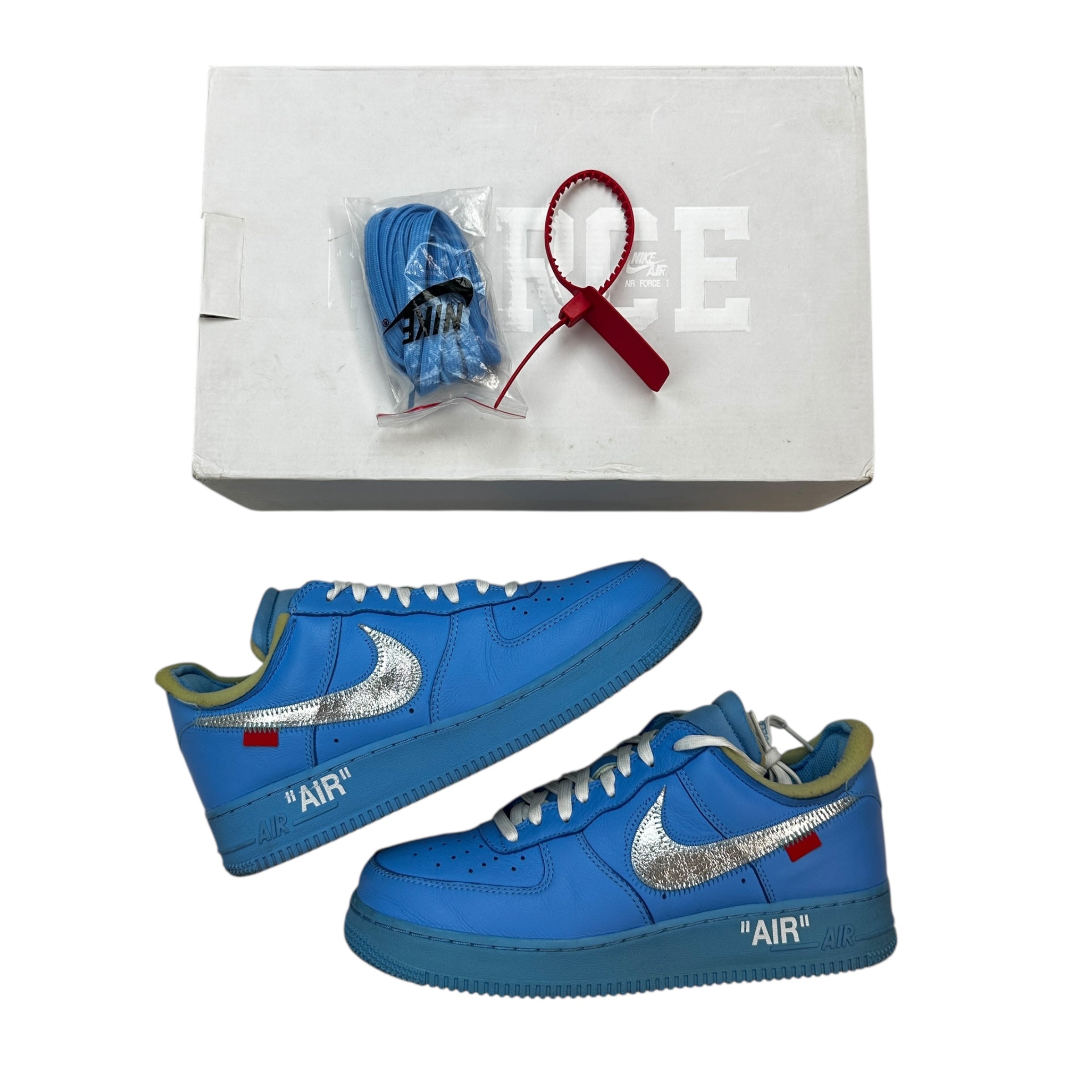 Nike x Off White Air Force 1 Low 07’ MCA Blue (Used)