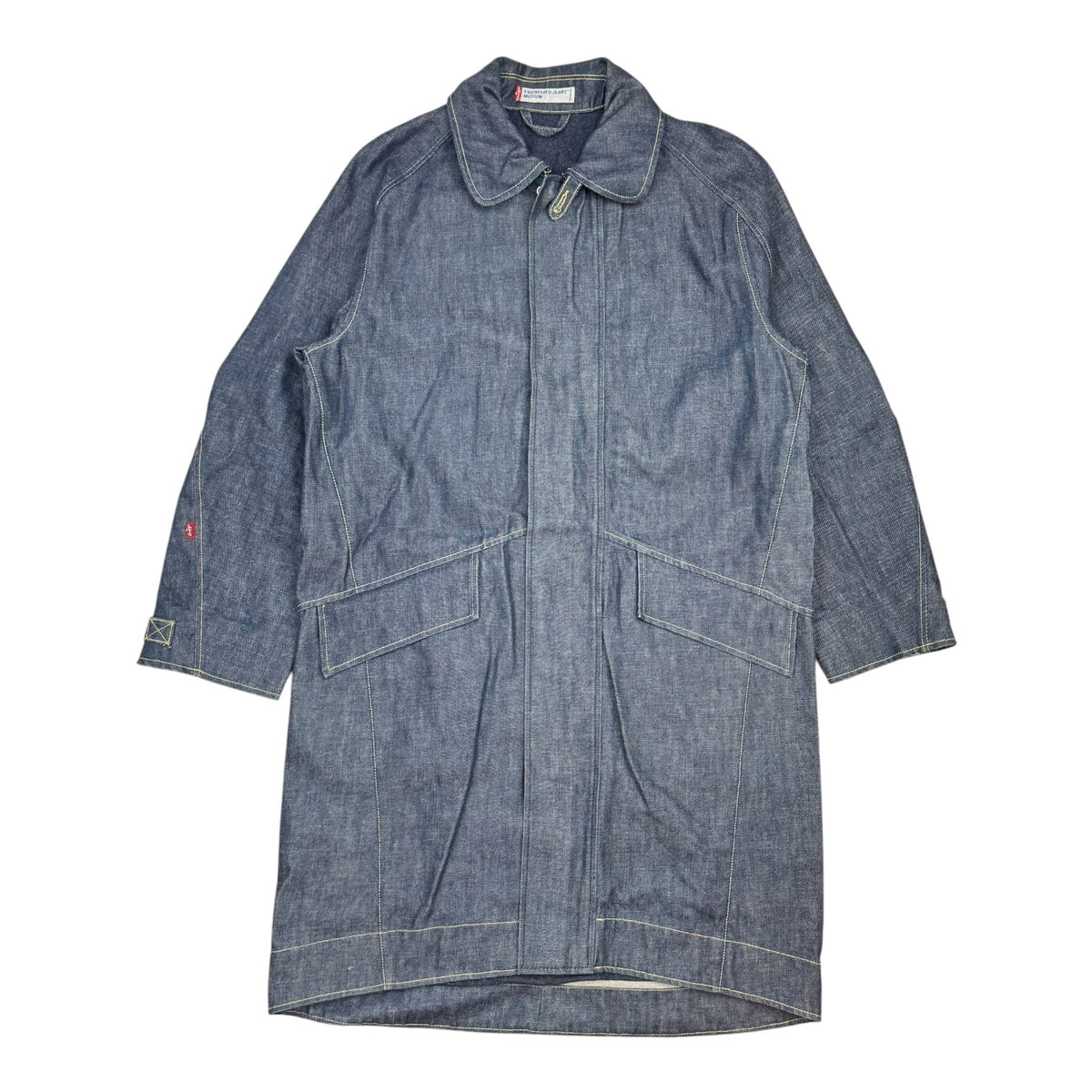 Vintage Levi’s Engineered Garments Denim Trench Jacket Dark Wash