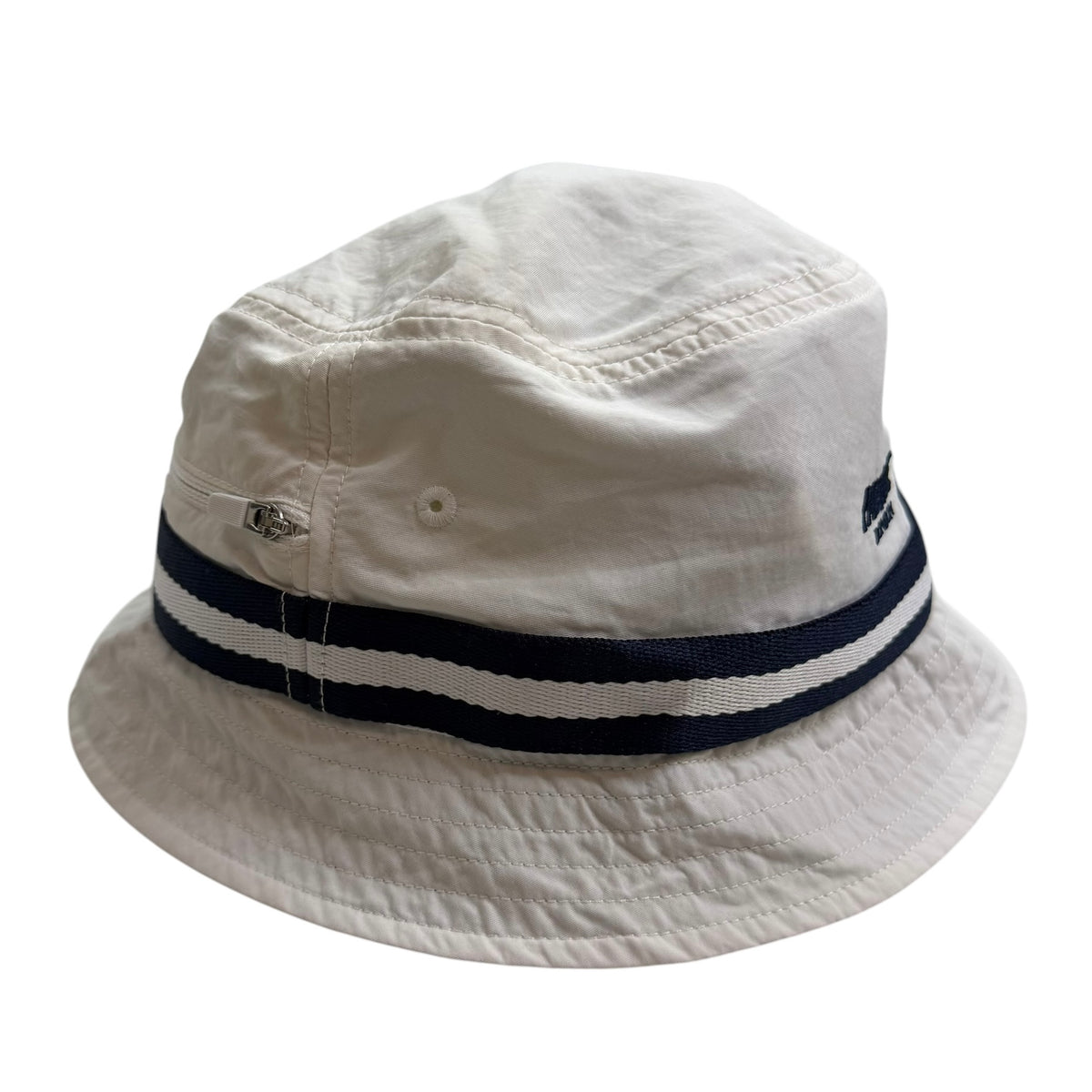 Palace London Neck Saver Bucket Hat White