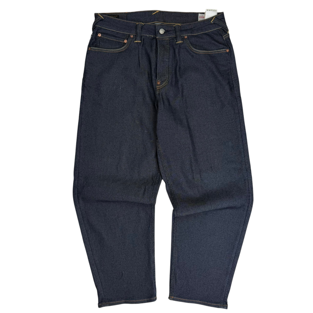 Evisu Seagull Diacock Print Jeans Navy