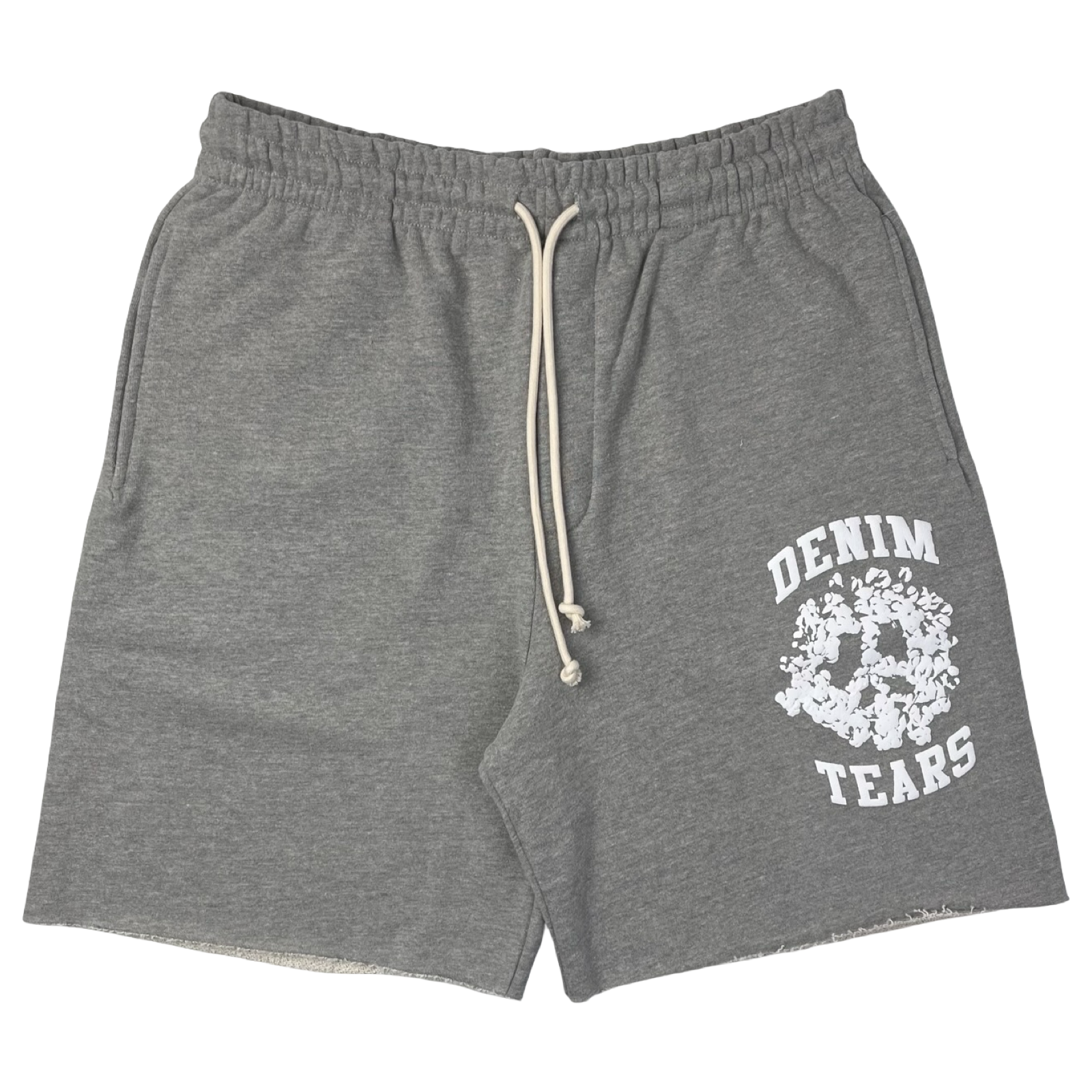 Denim Tears University Sweatshorts Grey/White