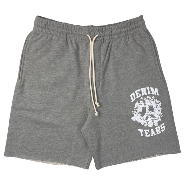 Denim Tears University Sweatshorts Grey/White
