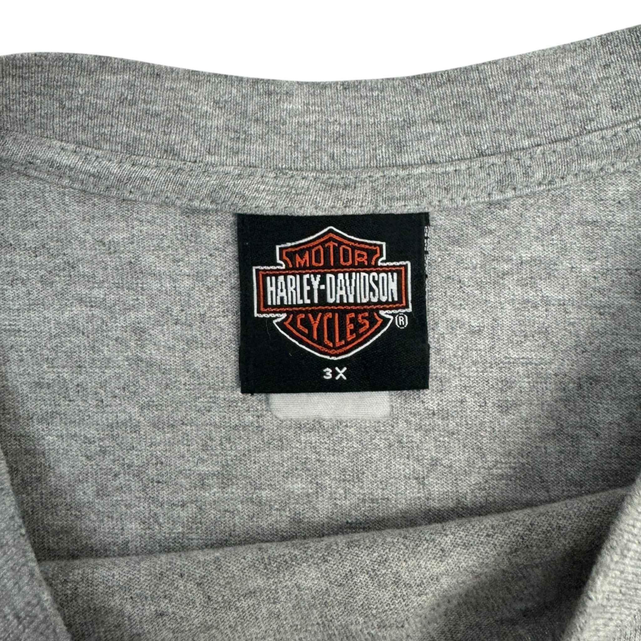2002 Harley Davidson Pocket Longsleeve T-Shirt