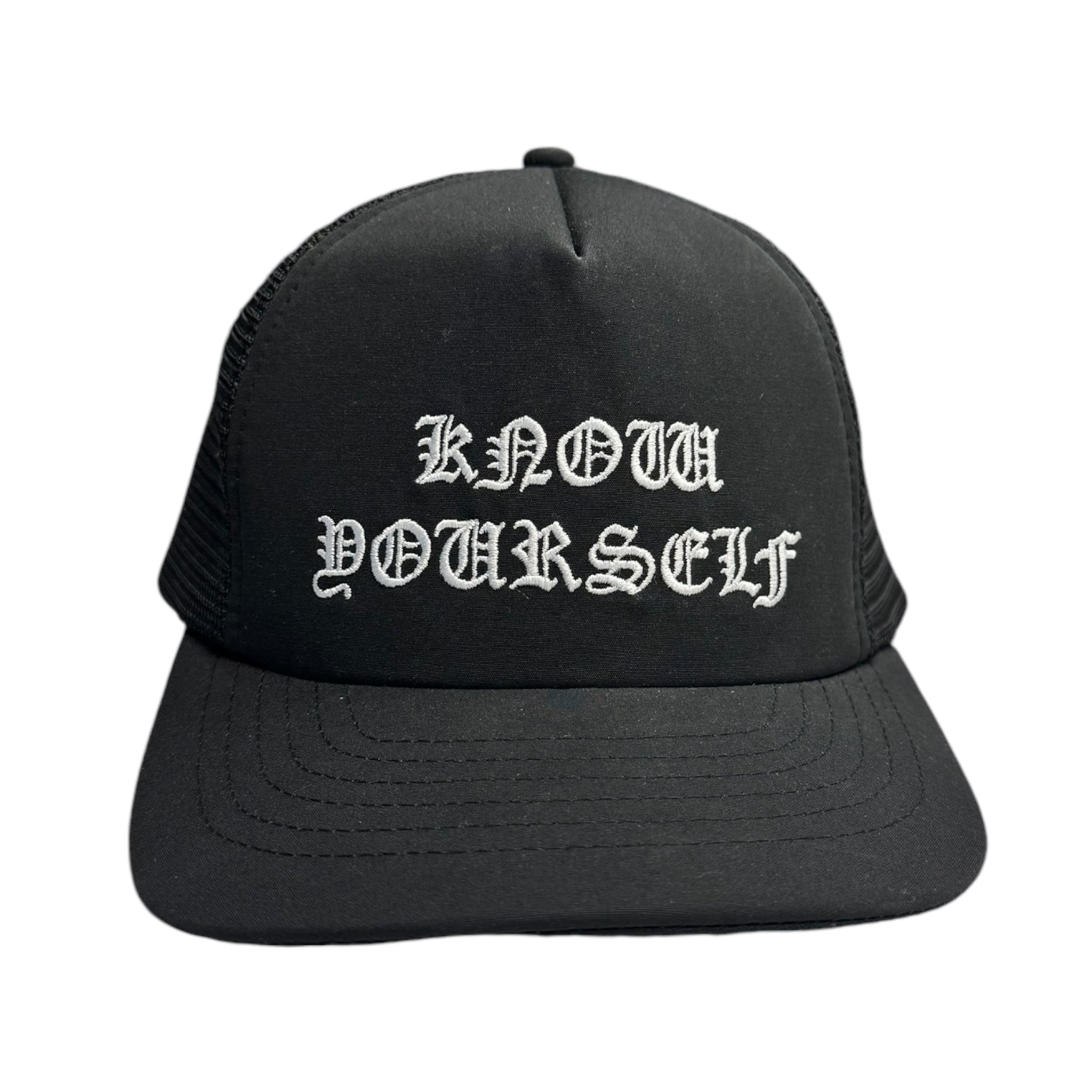 OVO Know Yourself Script Trucker Hat