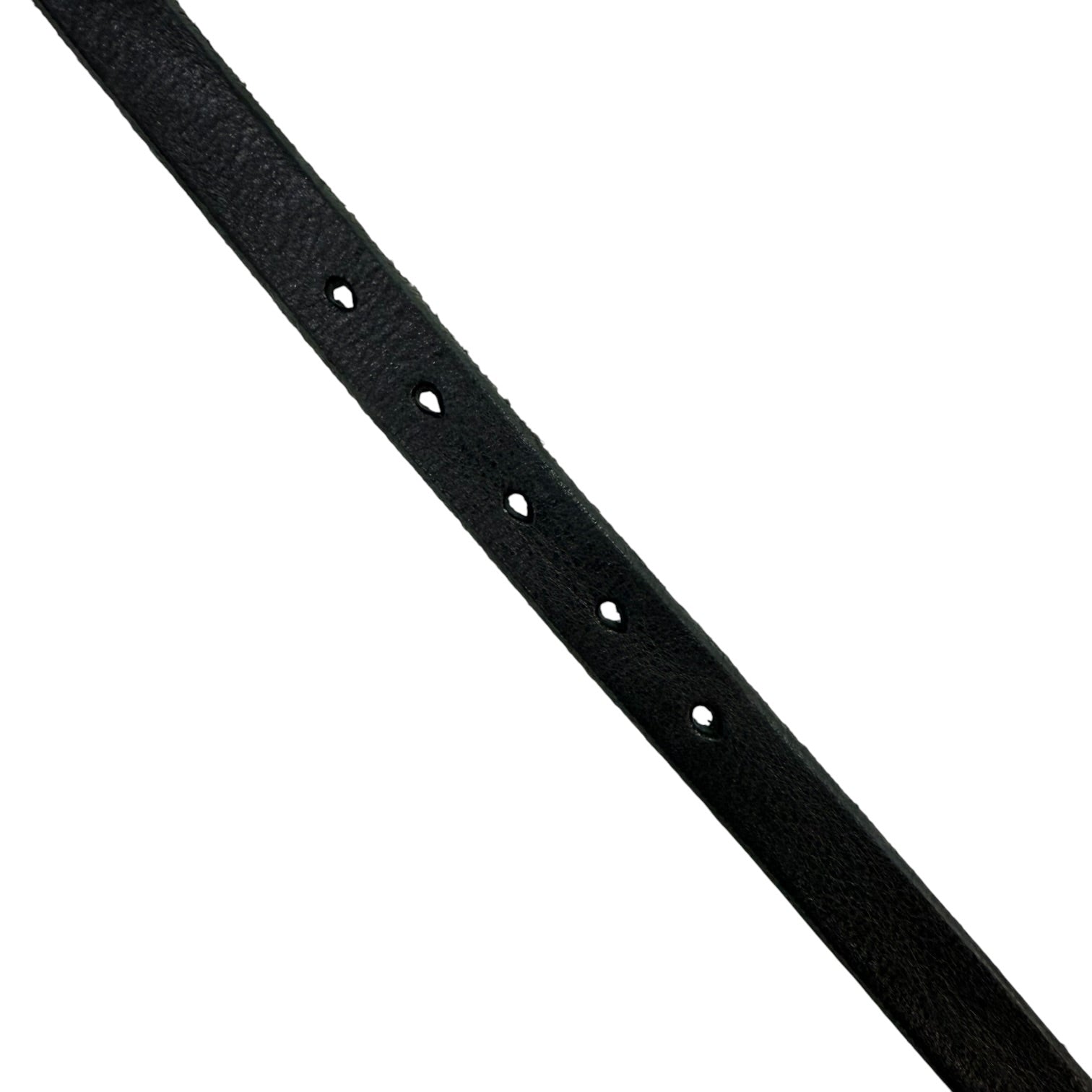 Our Legacy 2CM Belt Black Leather