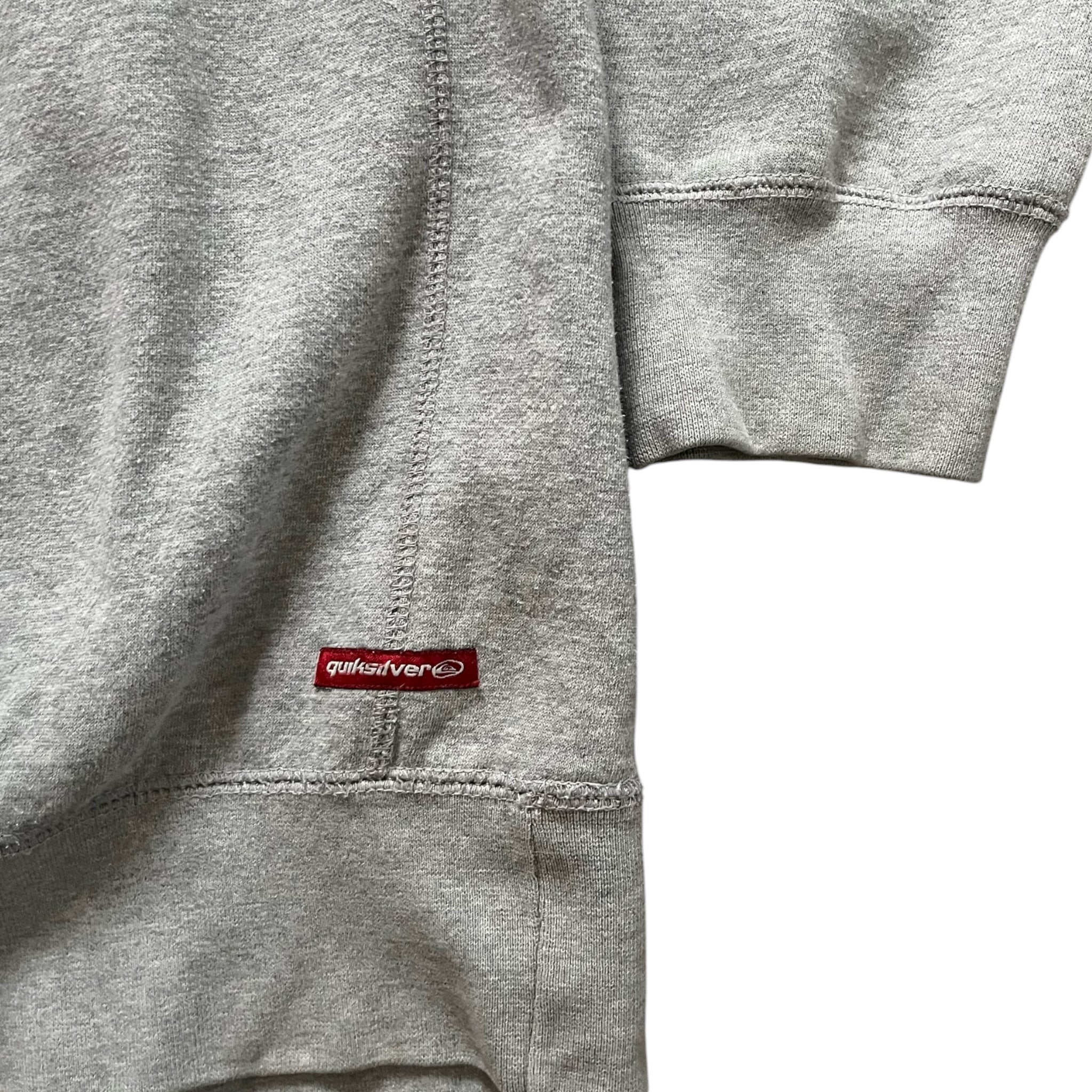 Vintage Quiksilver Sleeve Spellout Crewneck