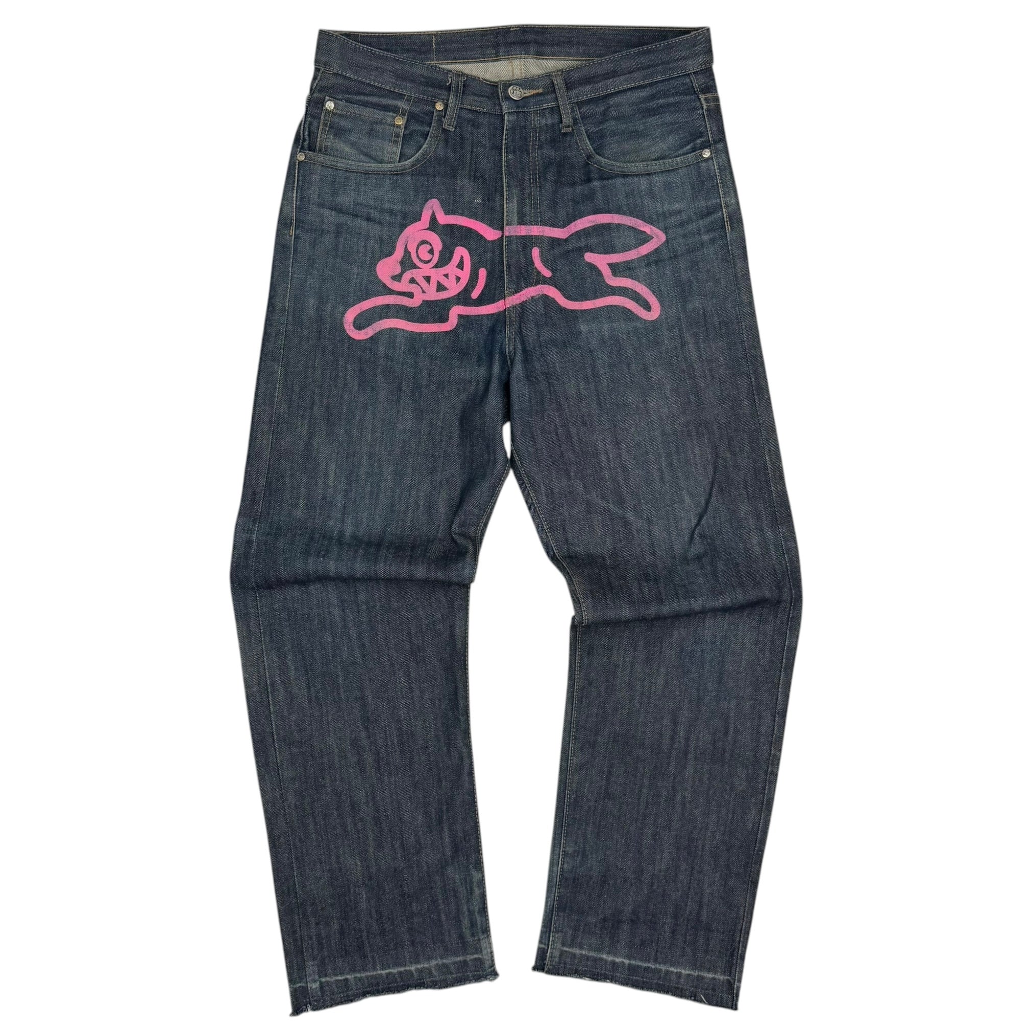 Billionaire Boys Club Running Dog Raw Denim Jeans Navy