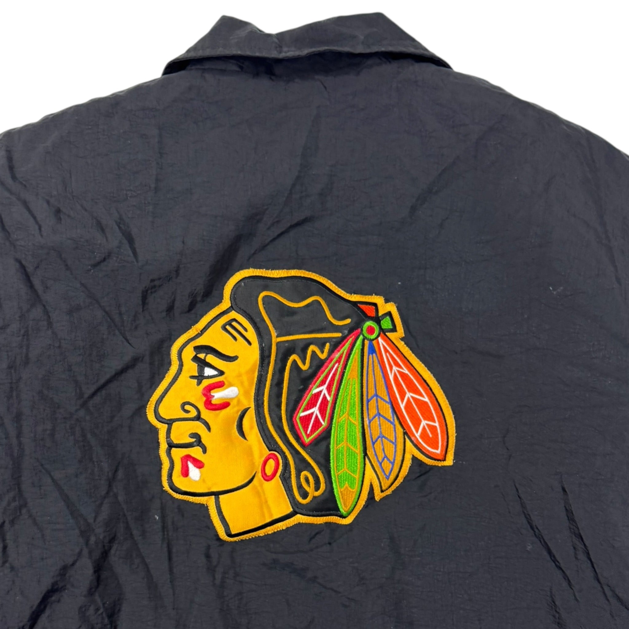 Vintage 90s Nike Chicago Blackhawkes NHL Zip Jacket