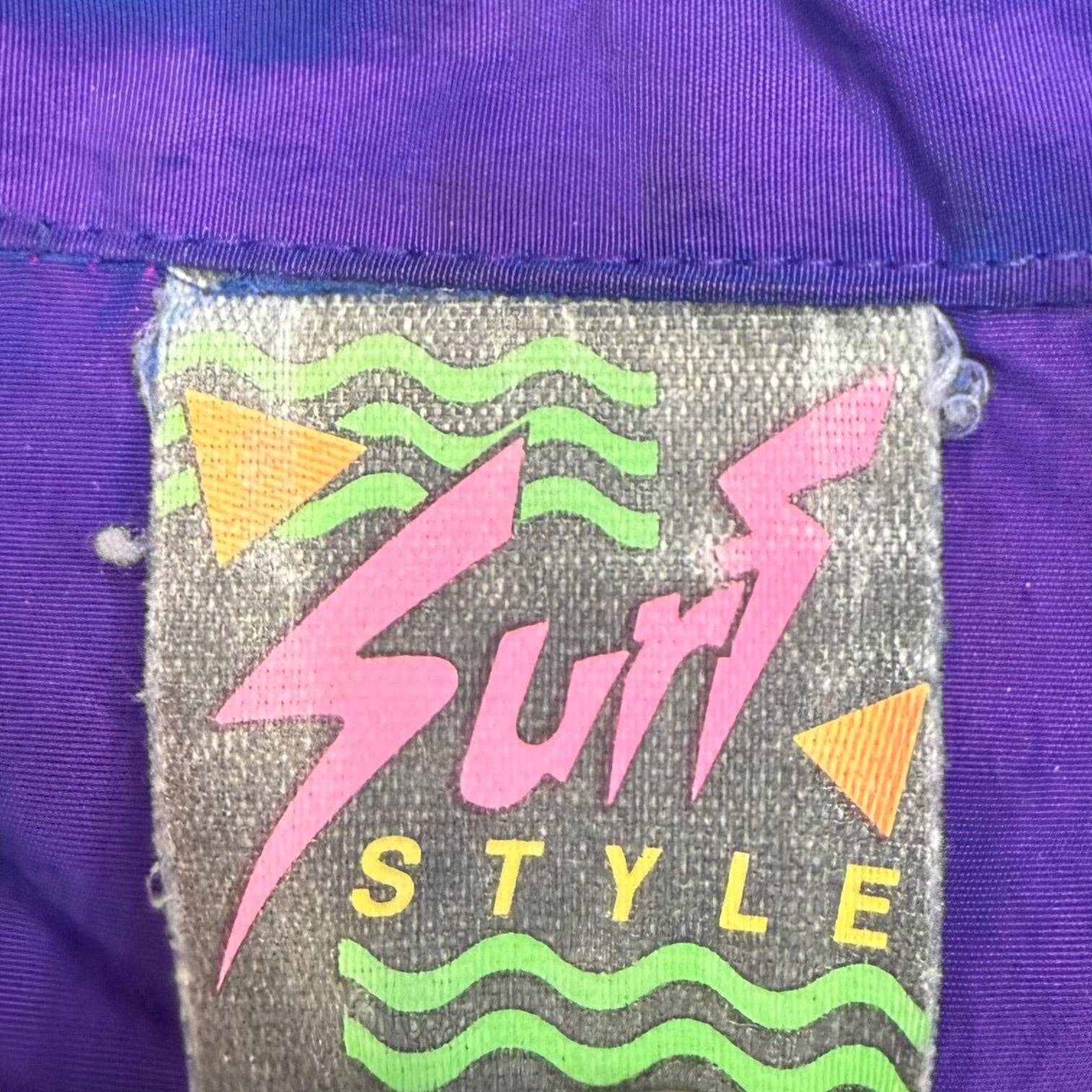Vintage Surf Style Key West Pullover Iridescent Purple